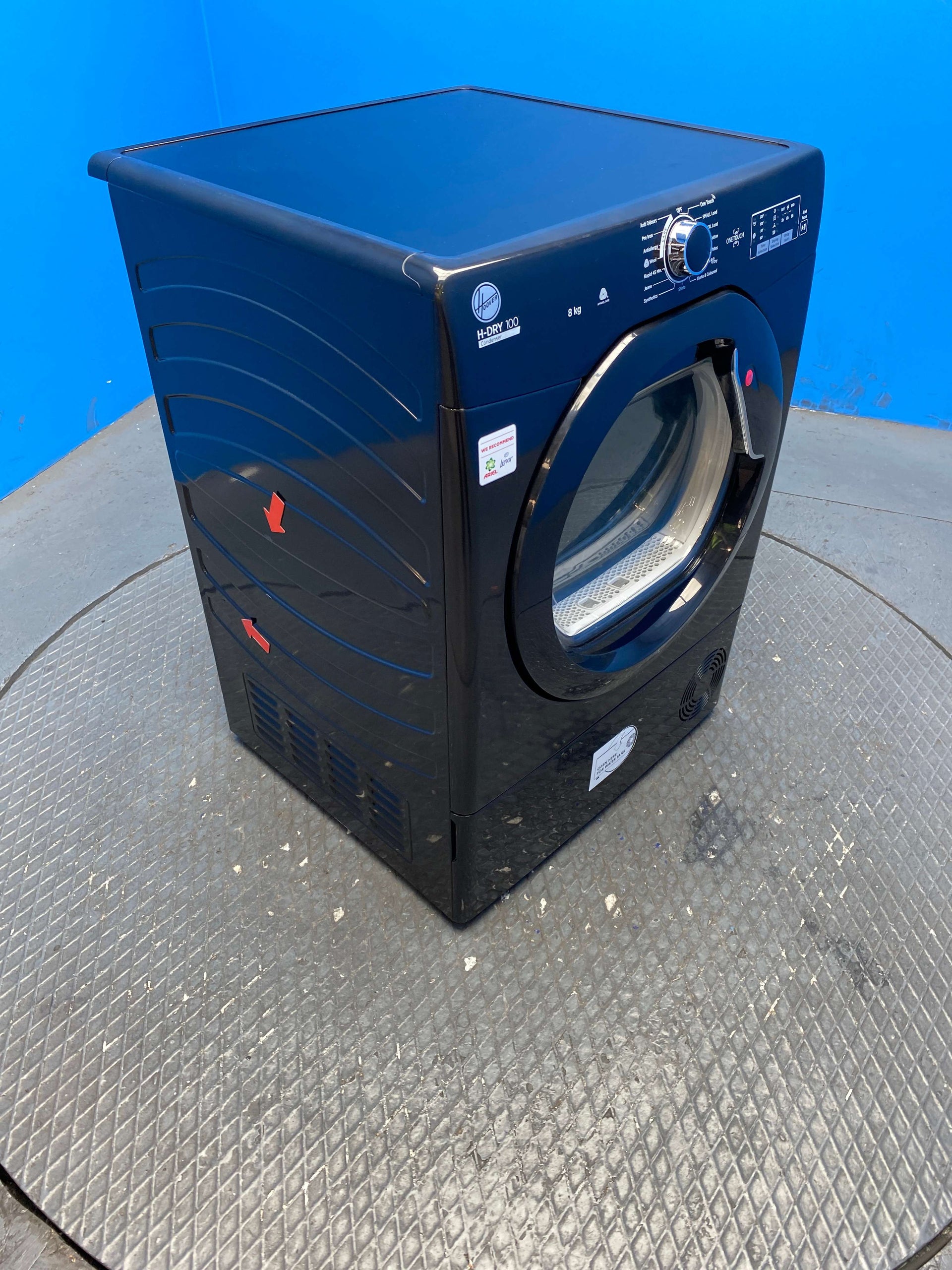 Hoover HLEC8LGB 8kg Condenser Tumble Dryer