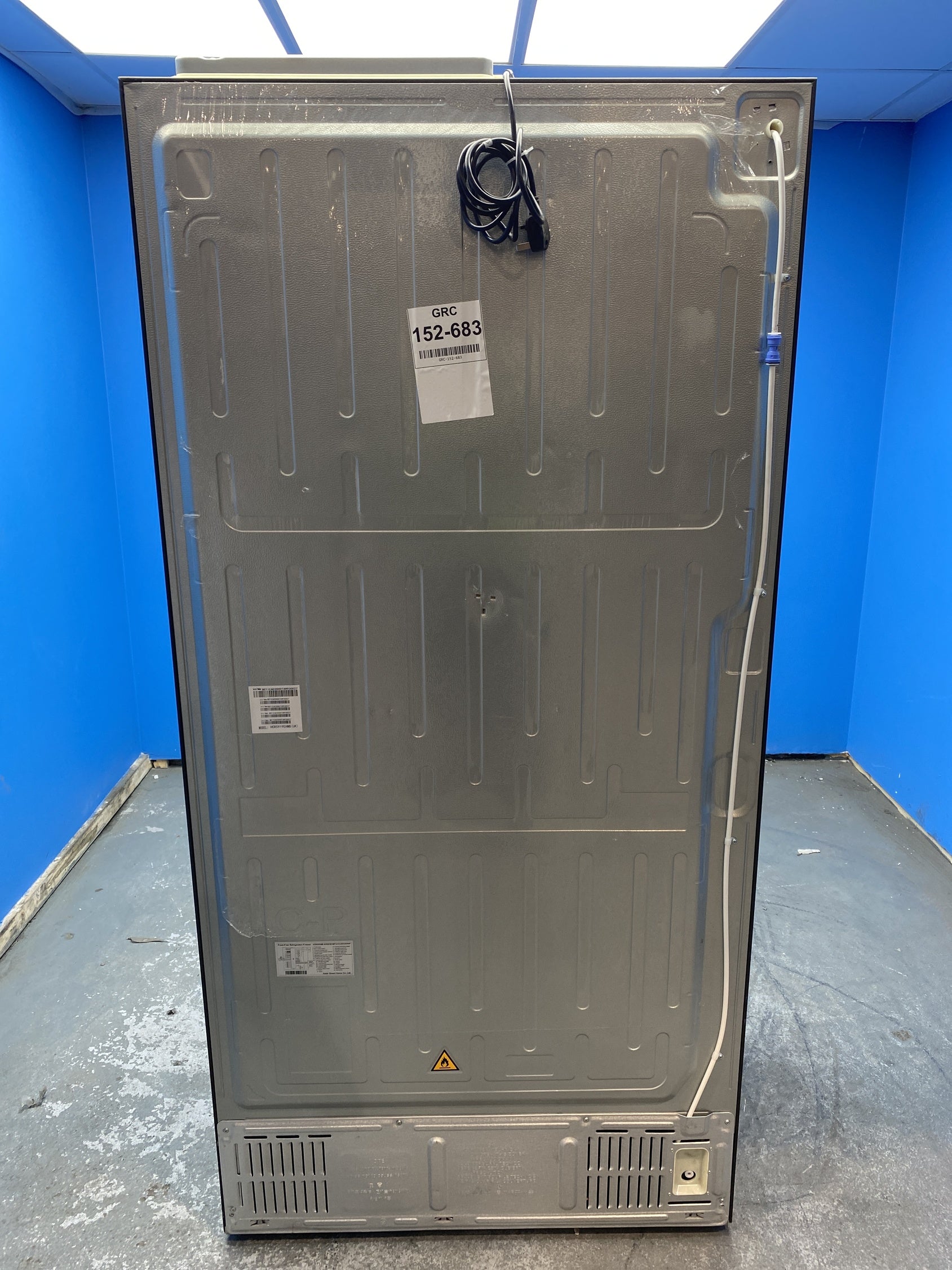 #GRC-152-683 - Haier HCR5919EHMB 528 Litre American Style Fridge Freezer