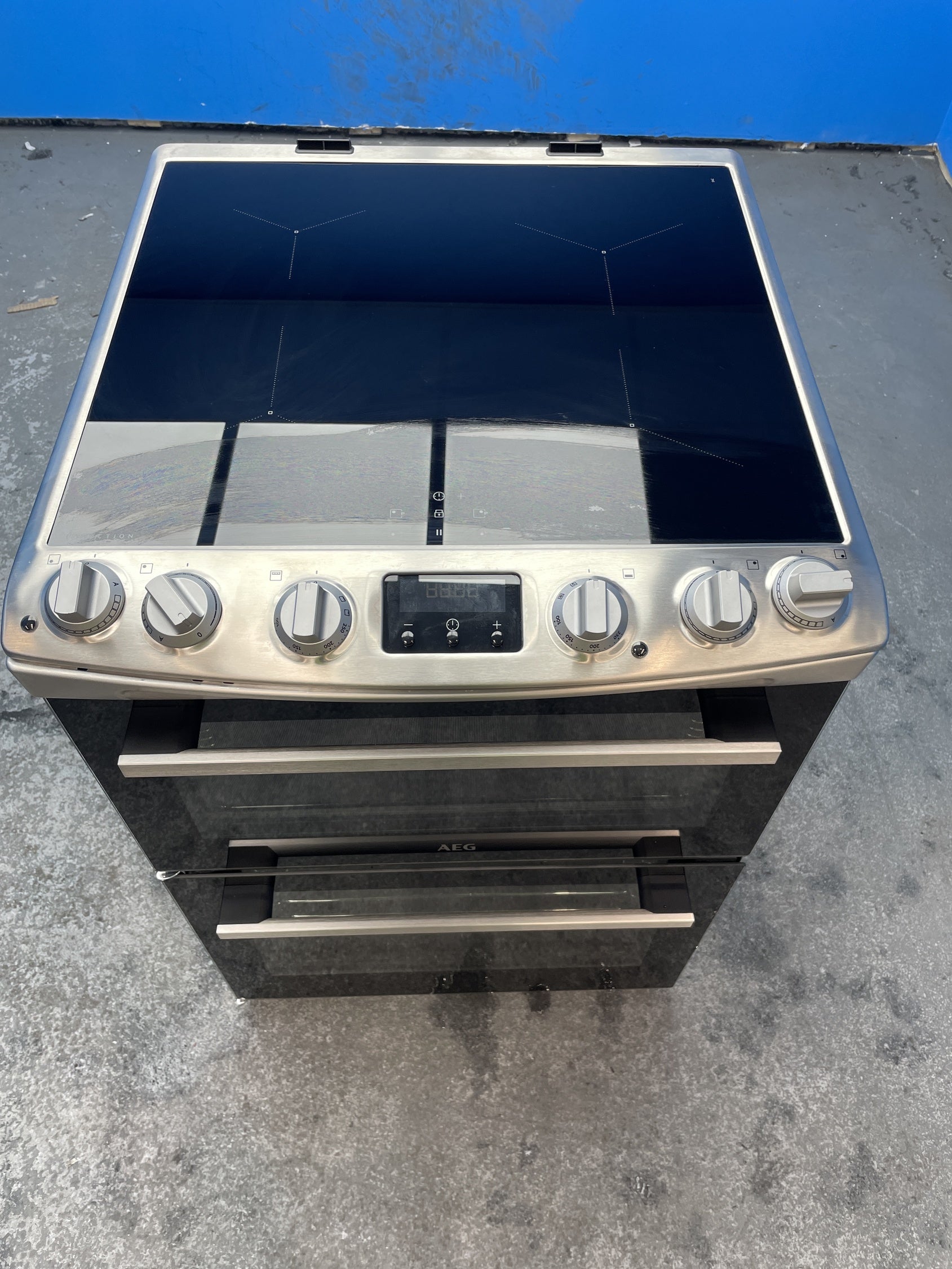 #GRC-158-279 - AEG 5000 SurroundCook CIX6540ACM 60cm Double Oven Induction Cooker