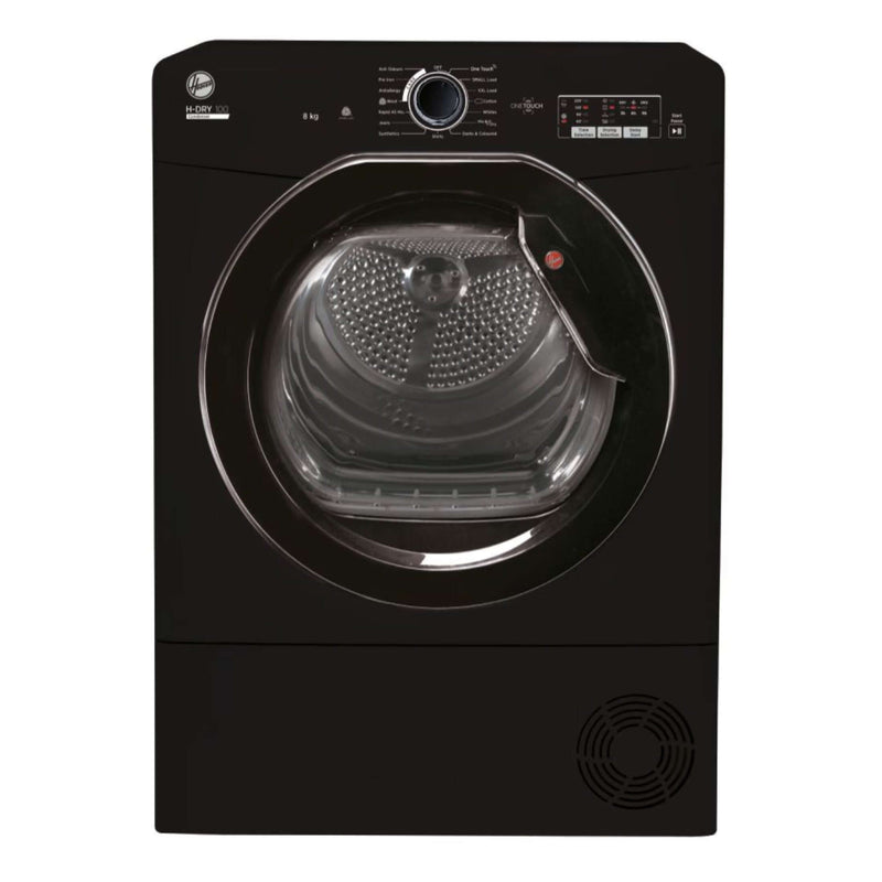 Hoover HLEC8LGB 8kg Condenser Tumble Dryer - Black - Renew 2 U