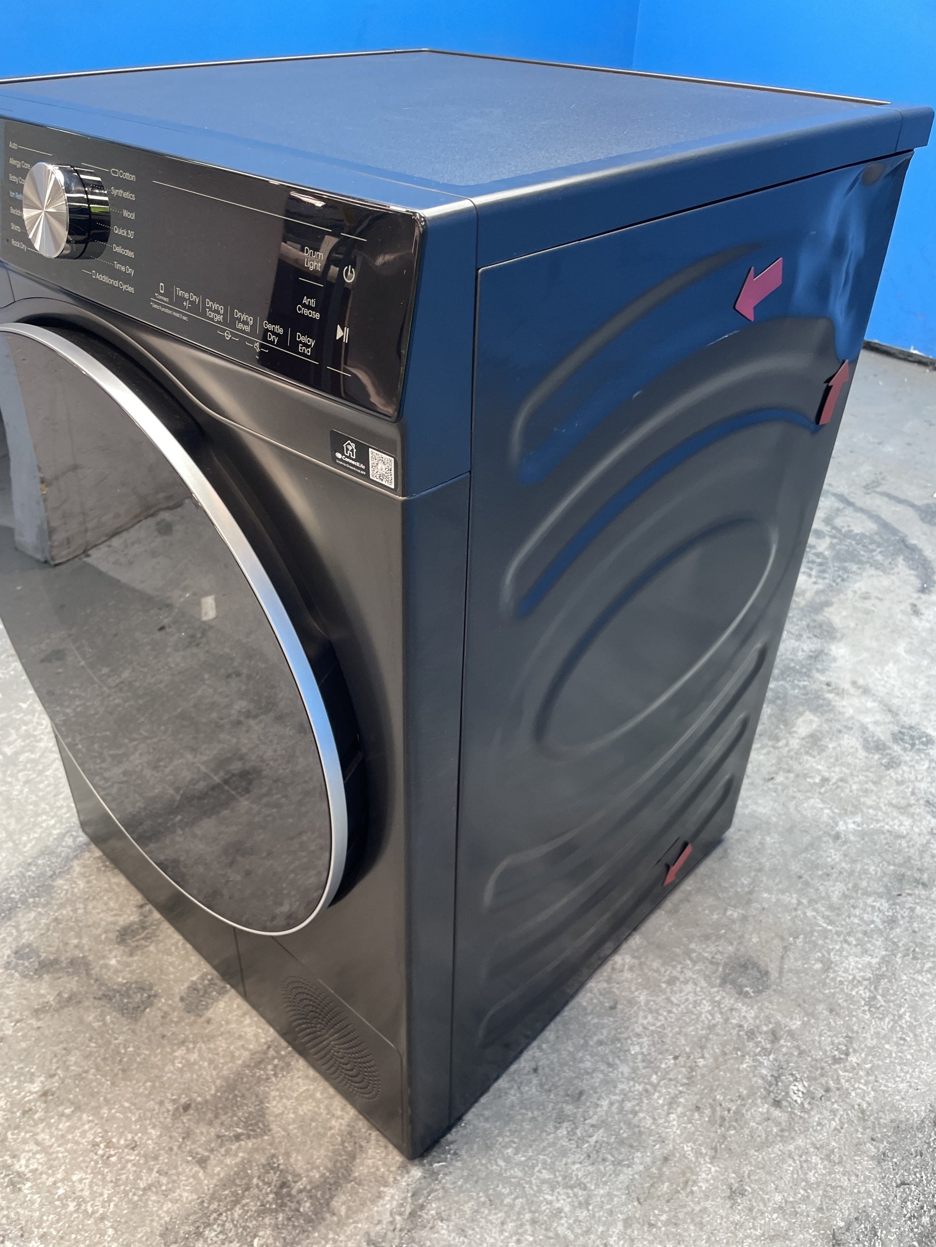 #GRC-157-842 - Hisense DH5S902BB 9kg Heat Pump Tumble Dryer