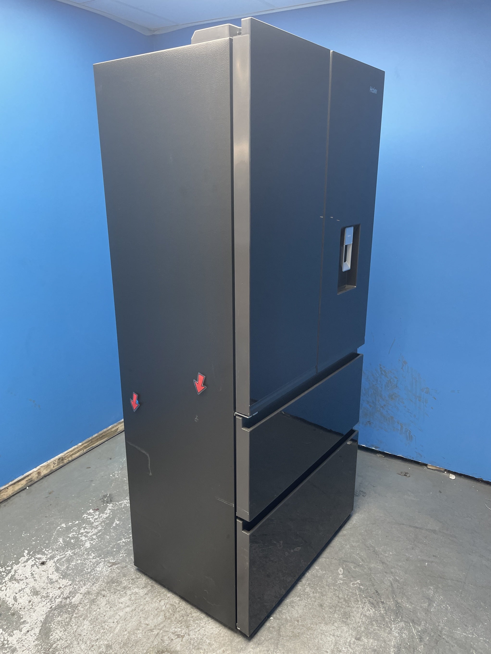 #GRC-145-112 - Haier HFKR7819DWGB SpaceFit Series 7 Multi-Door Fridge Freezer