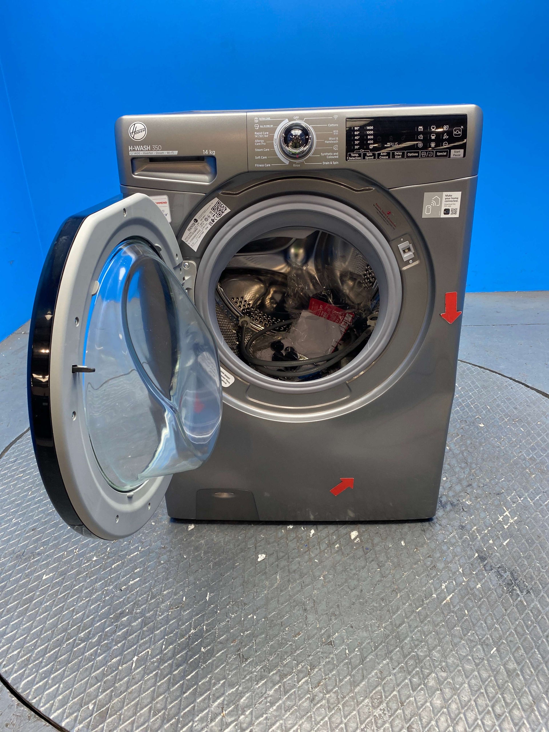 Hoover H3WPS4146TAMBR 14kg 1400rpm Wi-Fi Washing Machine