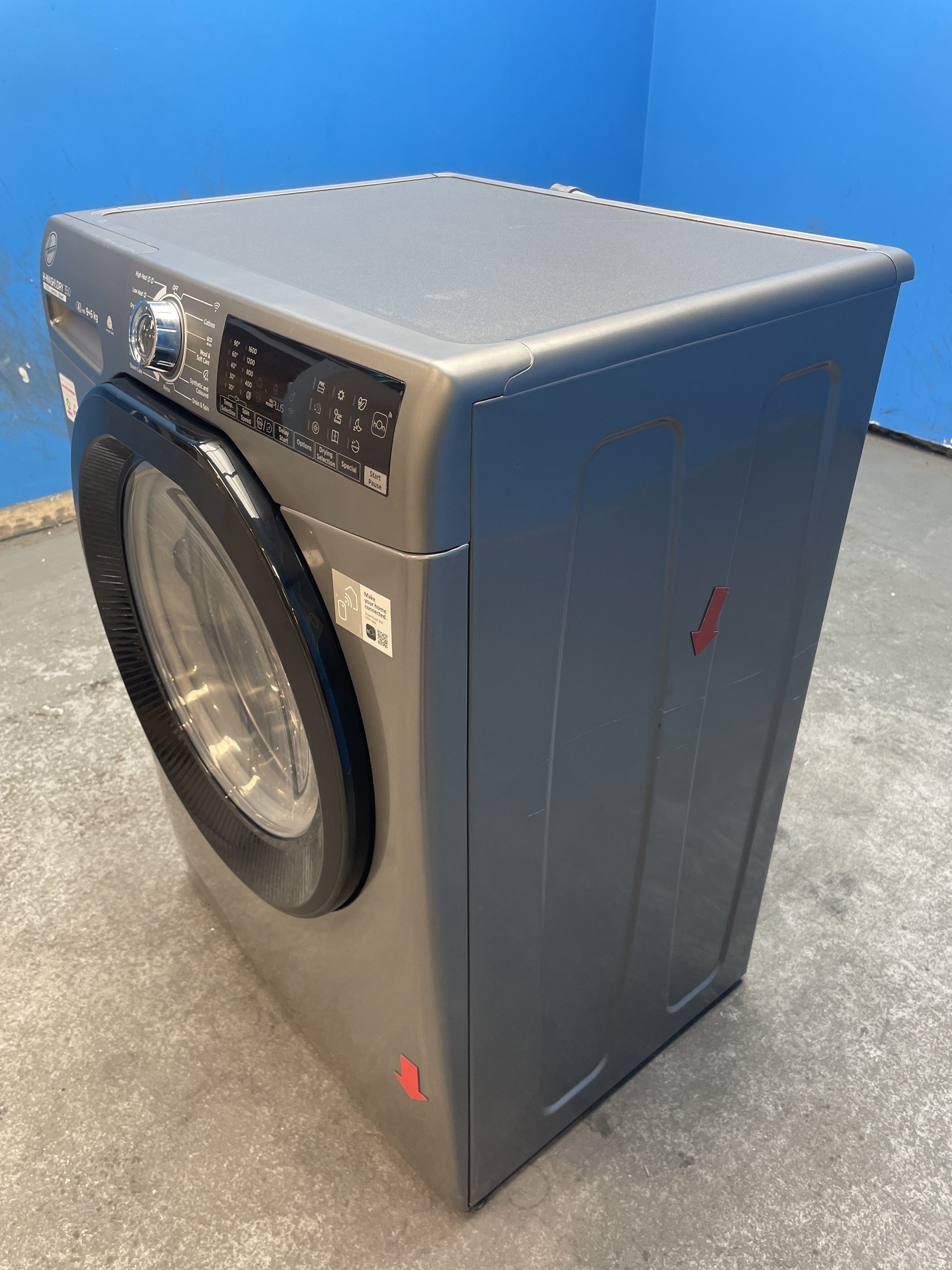 #GRC-160-130 - Hoover H3DPS6966TAMBR 9/6kg 1400 Spin Washer Dryer