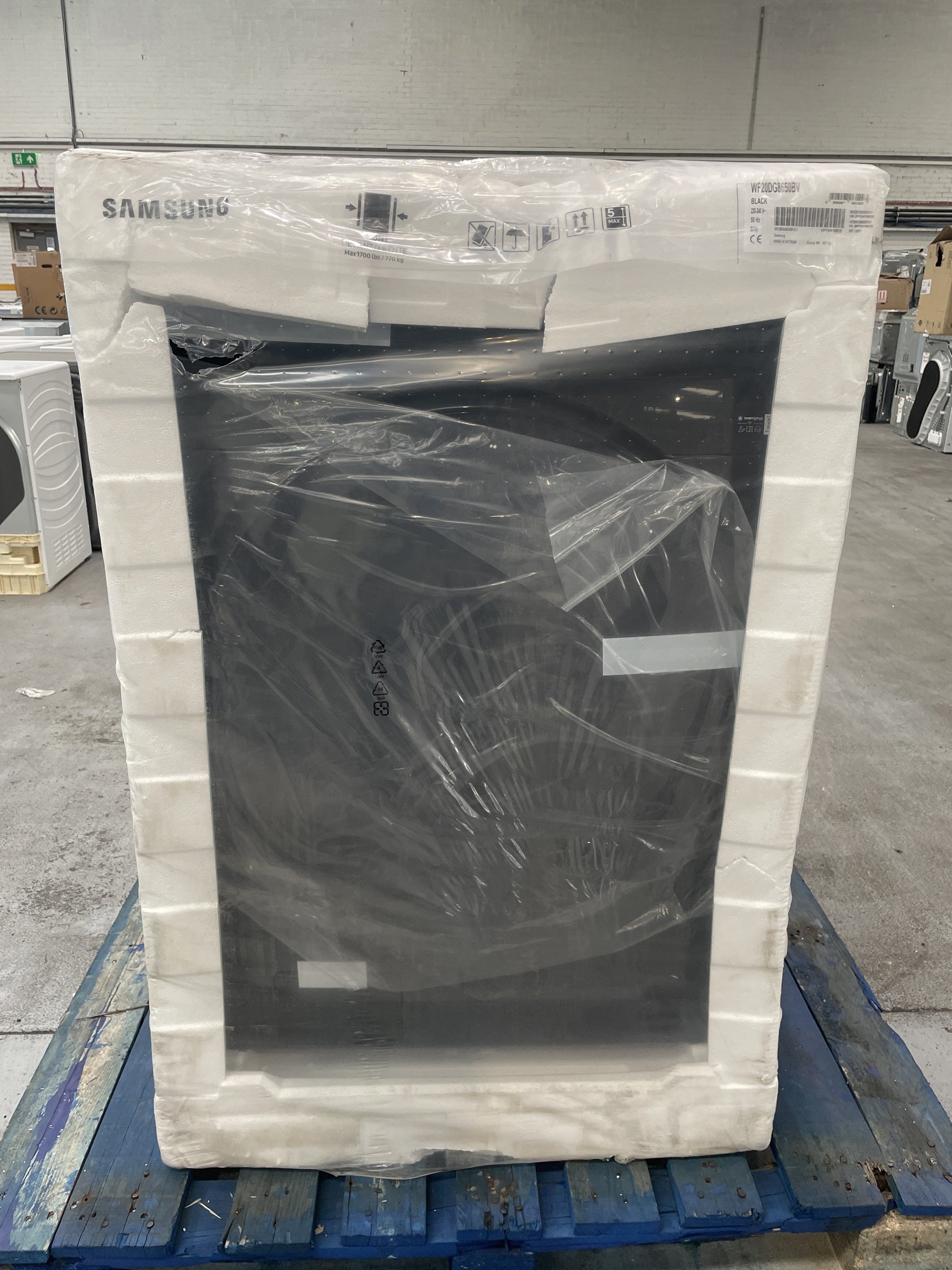 #GRC-136-271 - Samsung WF20DG8650BVU1 Series 10 AI Ecobubble 20kg Washing Machine