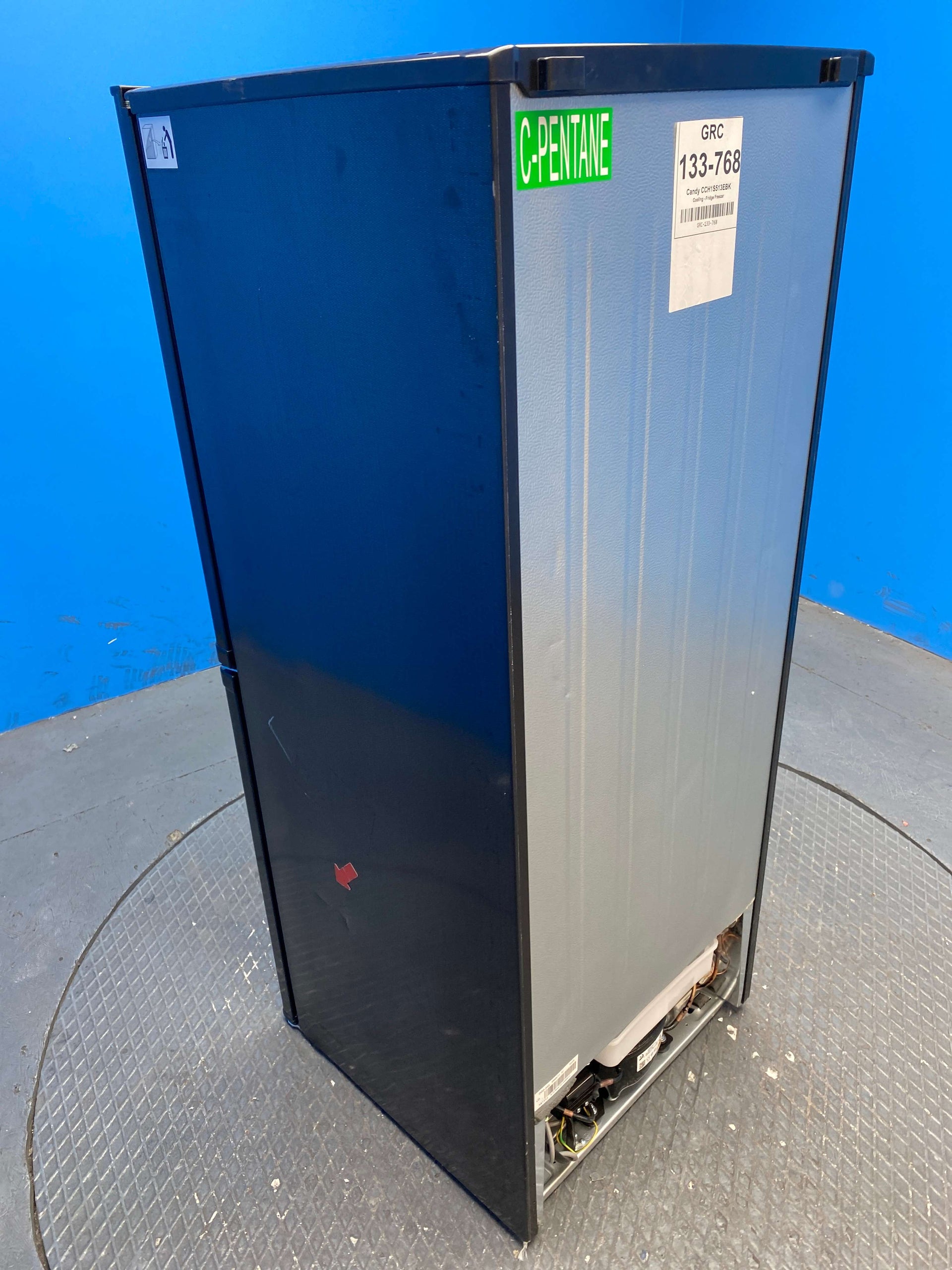 Candy CCH1S513EBK 185 Litre Combi Fridge Freezer