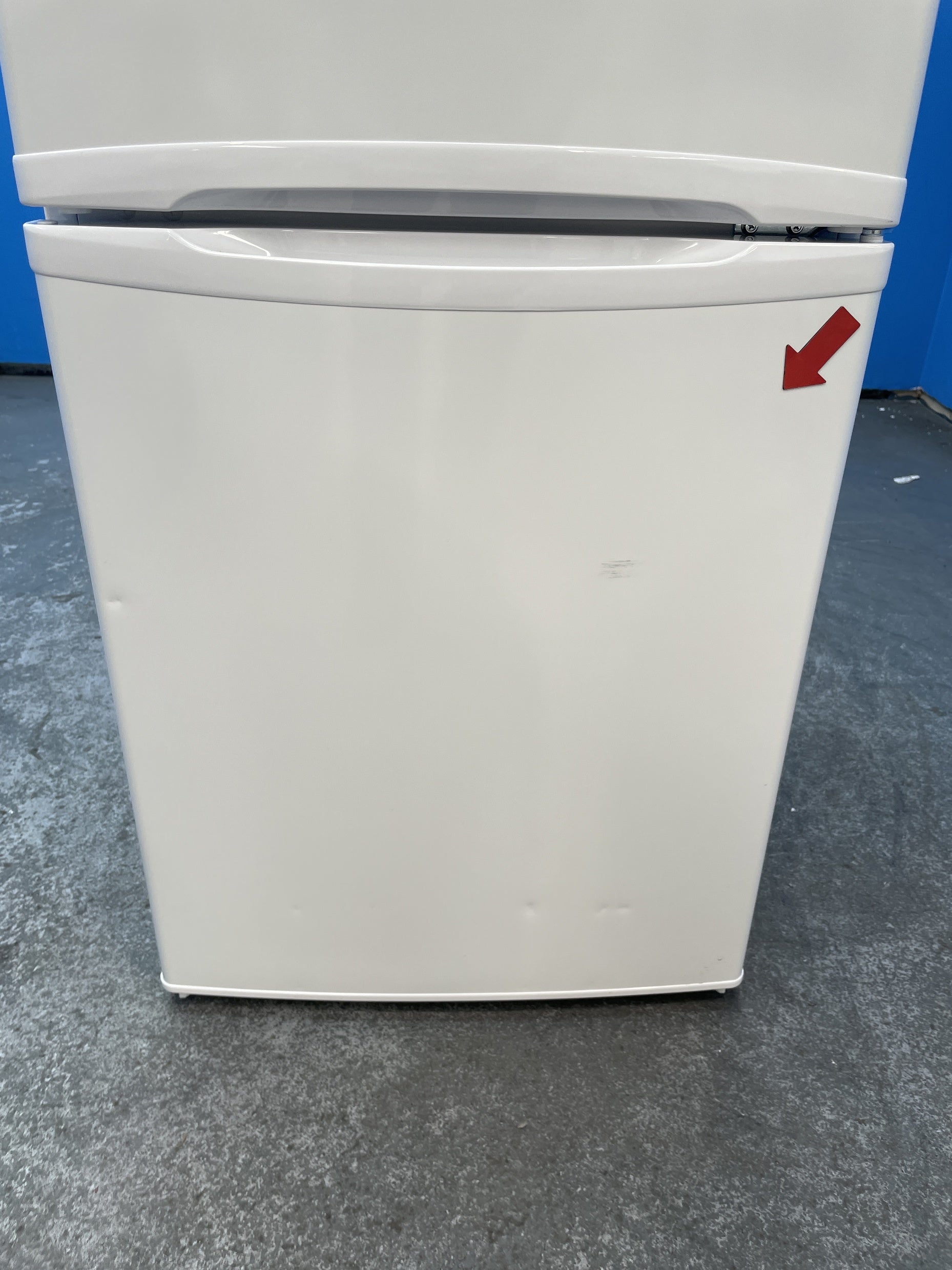 #GRC-155-584 - Candy CCH1S135EWK 55cm 185 Litre Combi Fridge Freezer