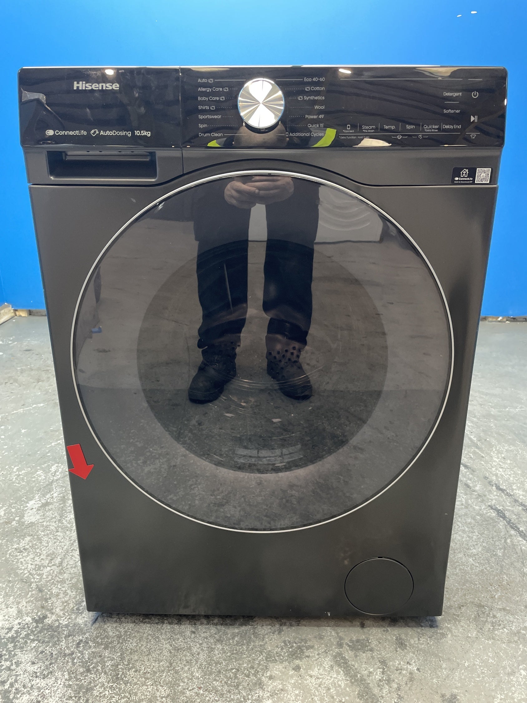 WF5S1045BB 1400 Spin Washing Machine