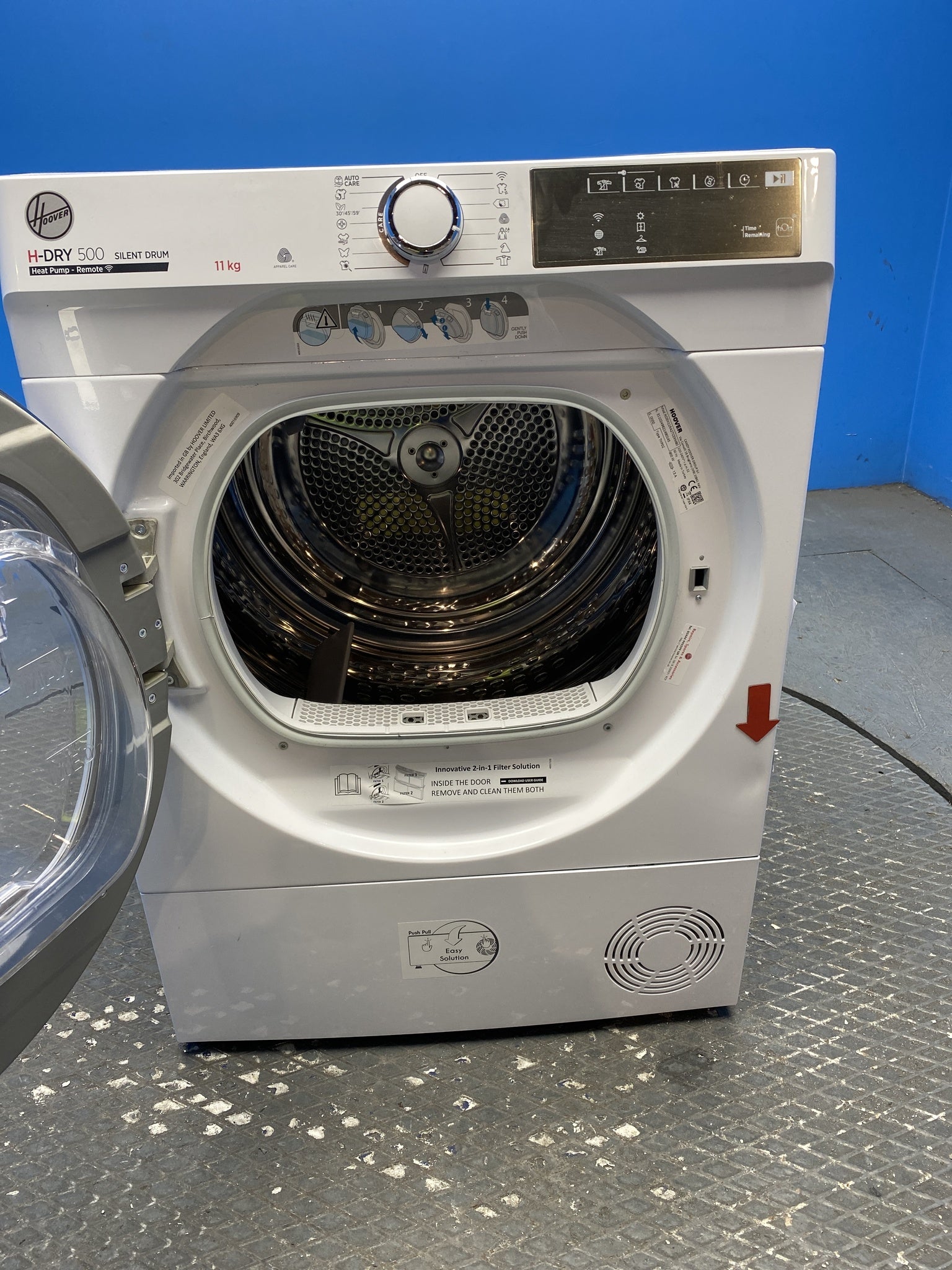 Hoover NDEH11RA2TCEXM80 11kg Heat Pump Tumble Dryer