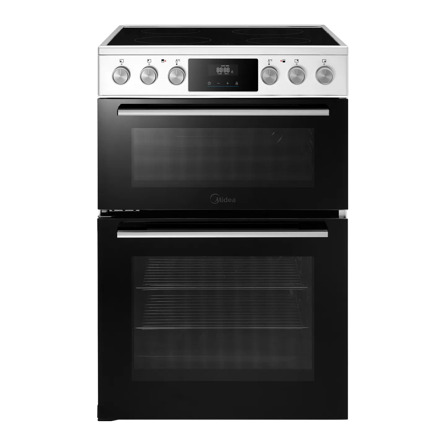 Midea MFO24EME4R118-WH Double Oven Electric Cooker Ceramic Hob – Renew 2 U