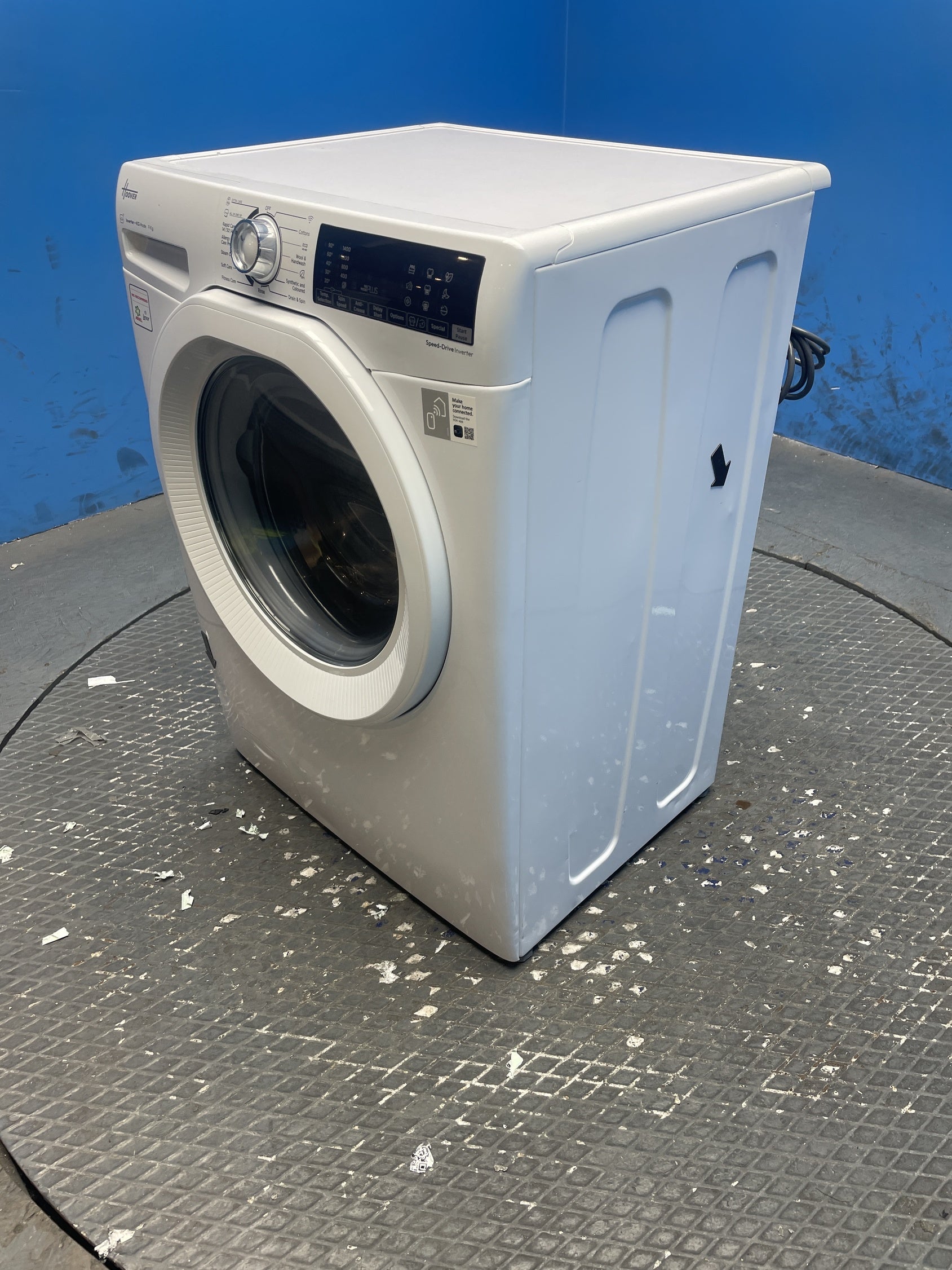 Hoover H3WPS496TAM6 9kg 1400 Spin Washing Machine