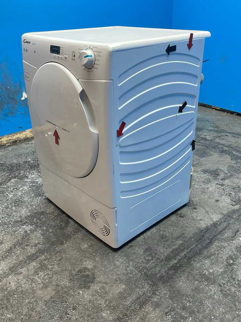 #GRC-162-305 - Candy Smart CSEC8LF-80 8kg Condenser Tumble Dryer