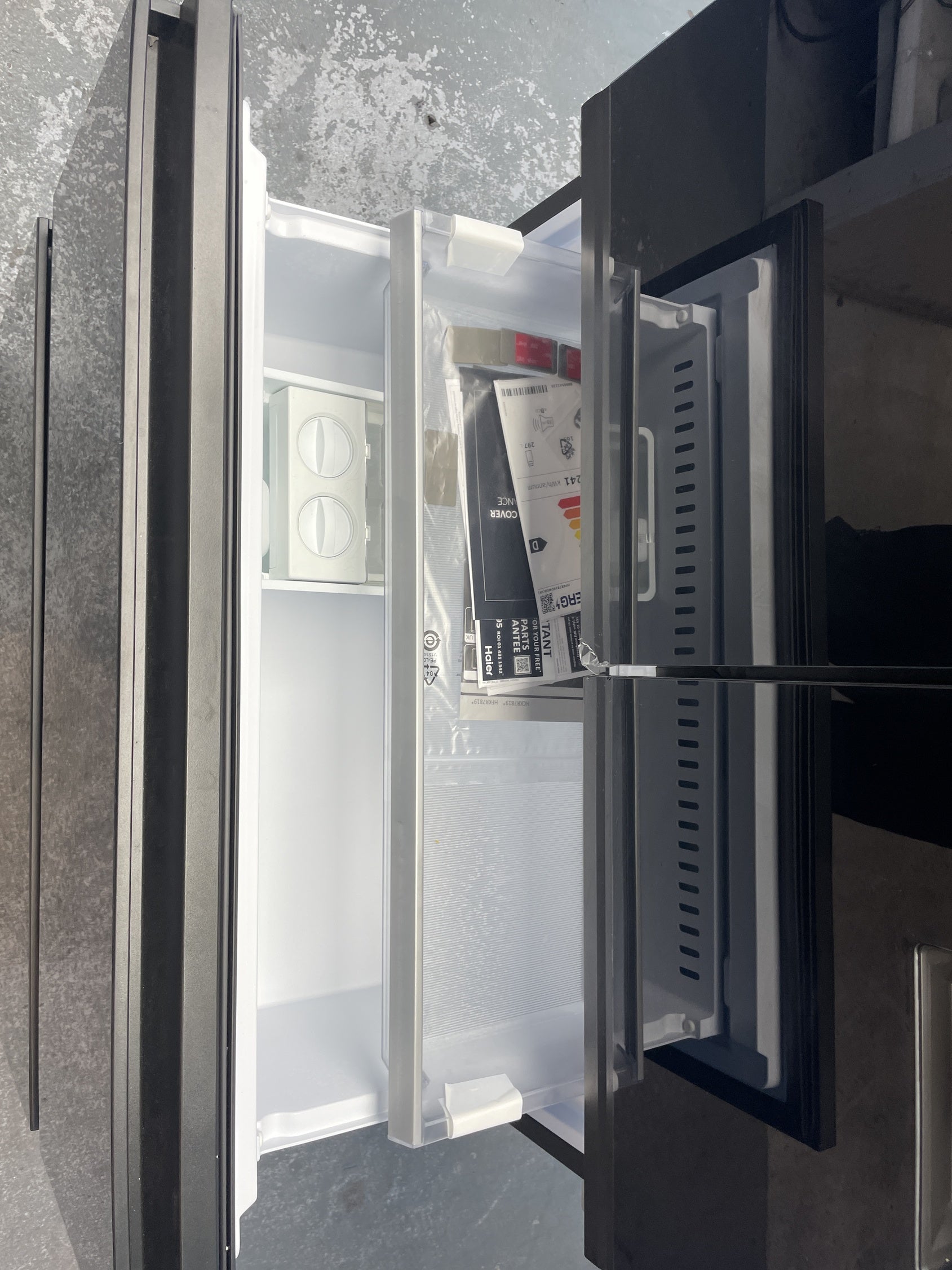 #GRC-154-898 - Haier HFKR7819DWGB SpaceFit Series 7 Multi-Door Fridge Freezer