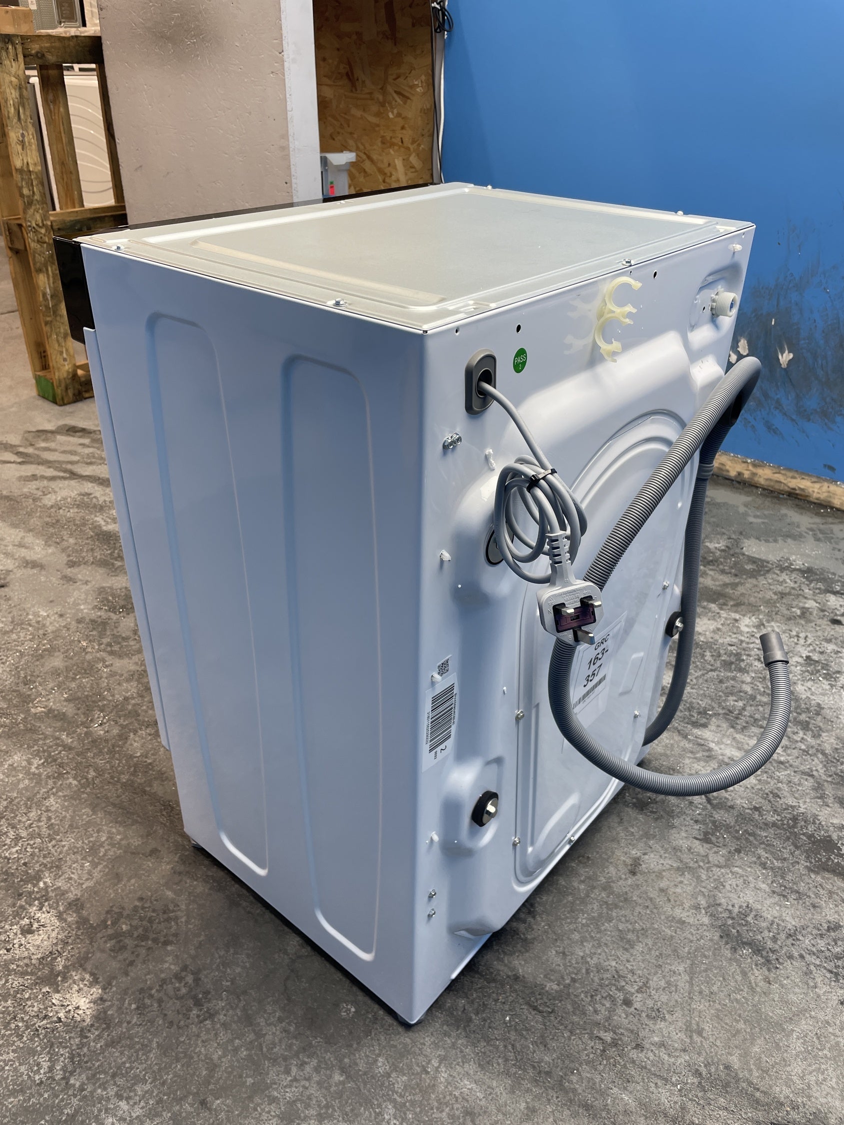 #GRC-163-357 - Haier Integrated Washer Dryer – 9kg Wash, 6kg Dry, 1600rpm, WiFi Connected, White