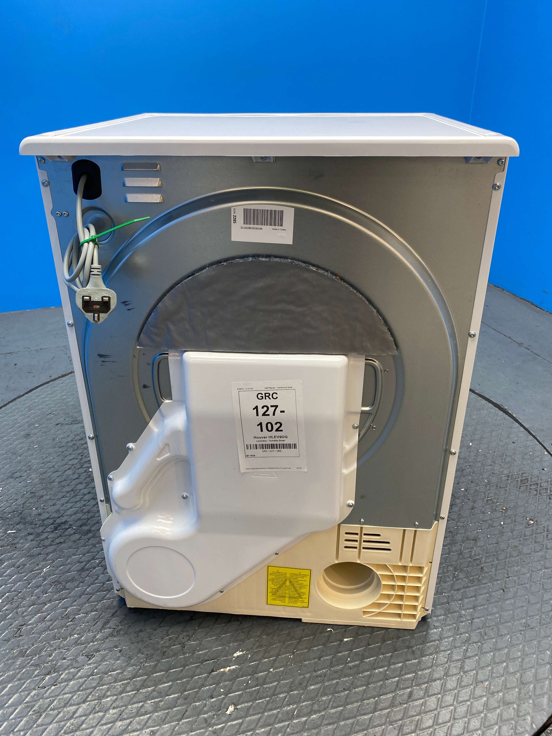 Hoover HLEV9DG 9kg Vented Tumble Dryer