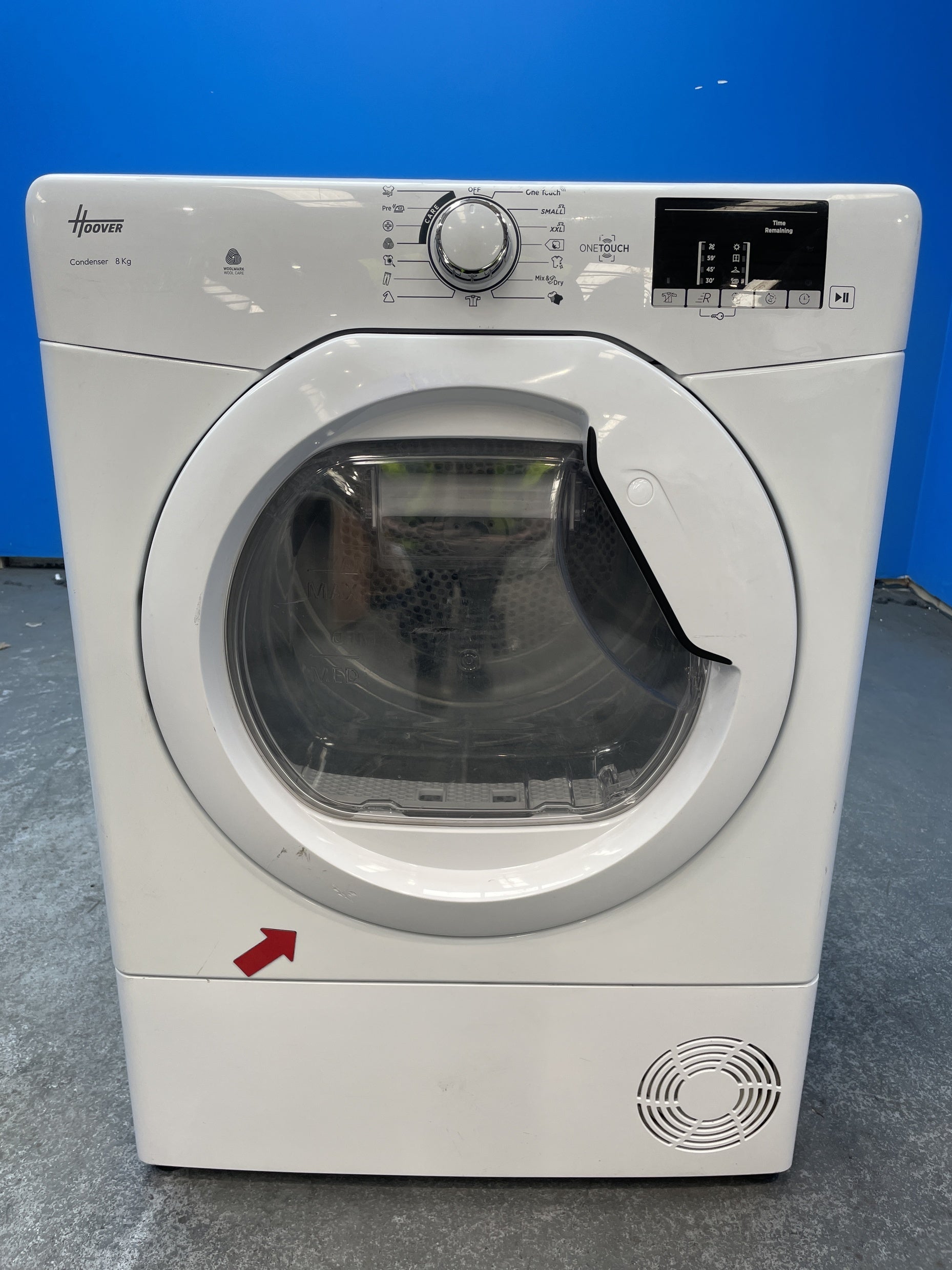 #GRC-156-755 - Hoover HLEC8DE 8kg Condenser Tumble Dryer