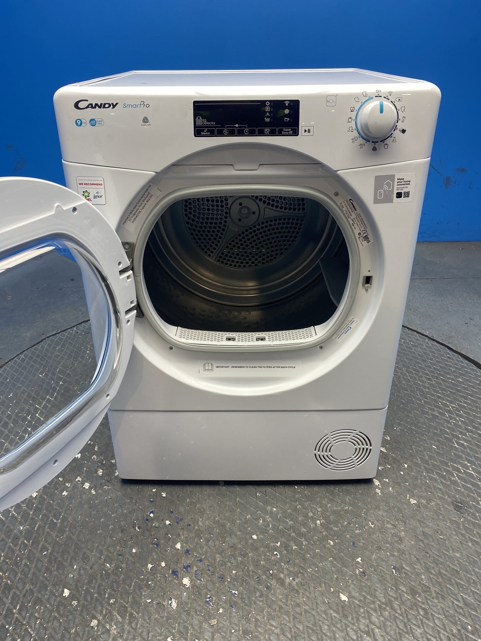 Candy CSOEC9TG Smart Pro 9kg Condenser Tumble Dryer