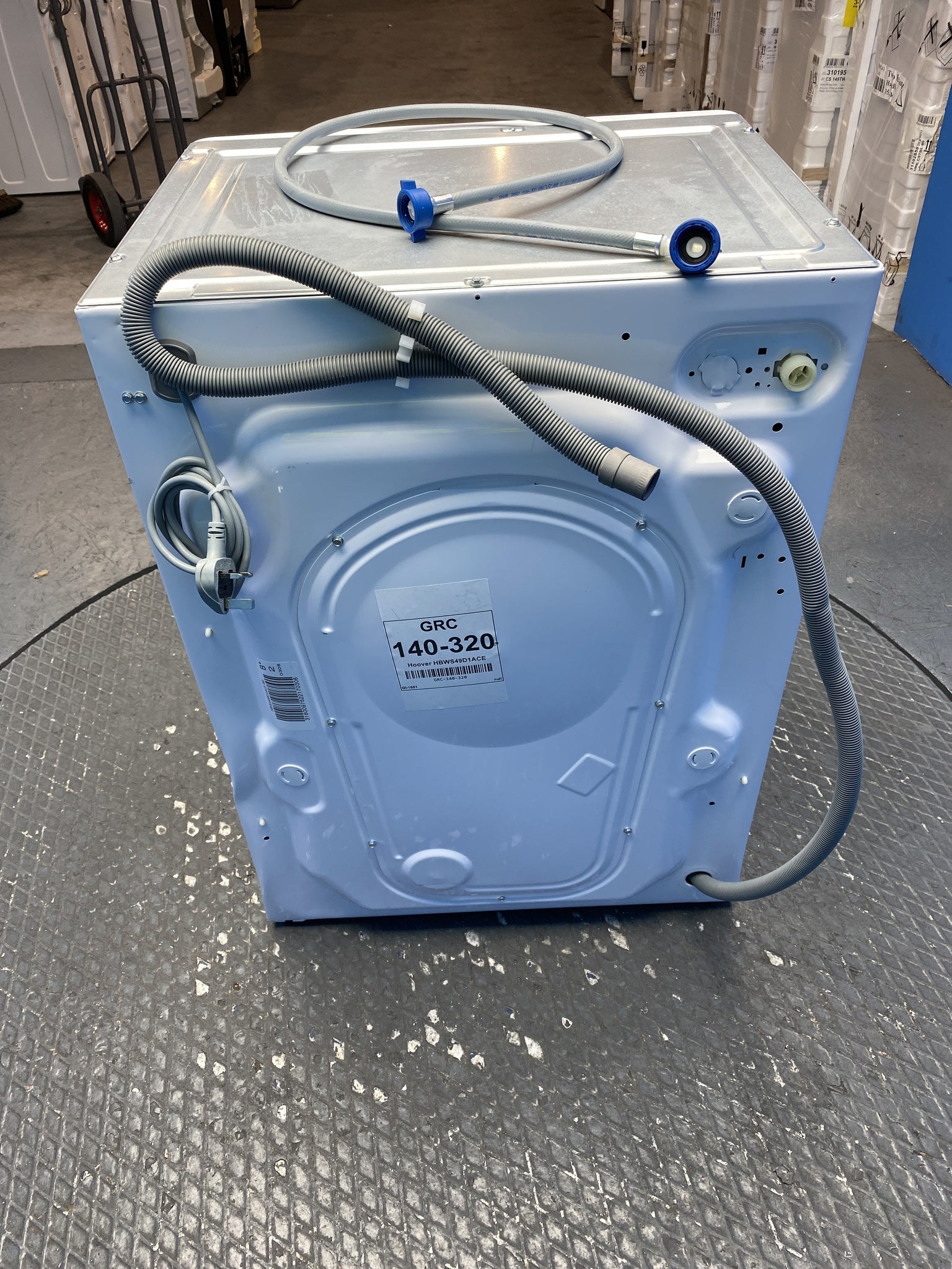 Hoover HBWS49D1ACE Integrated 9kg 1400 Spin Washing Machine