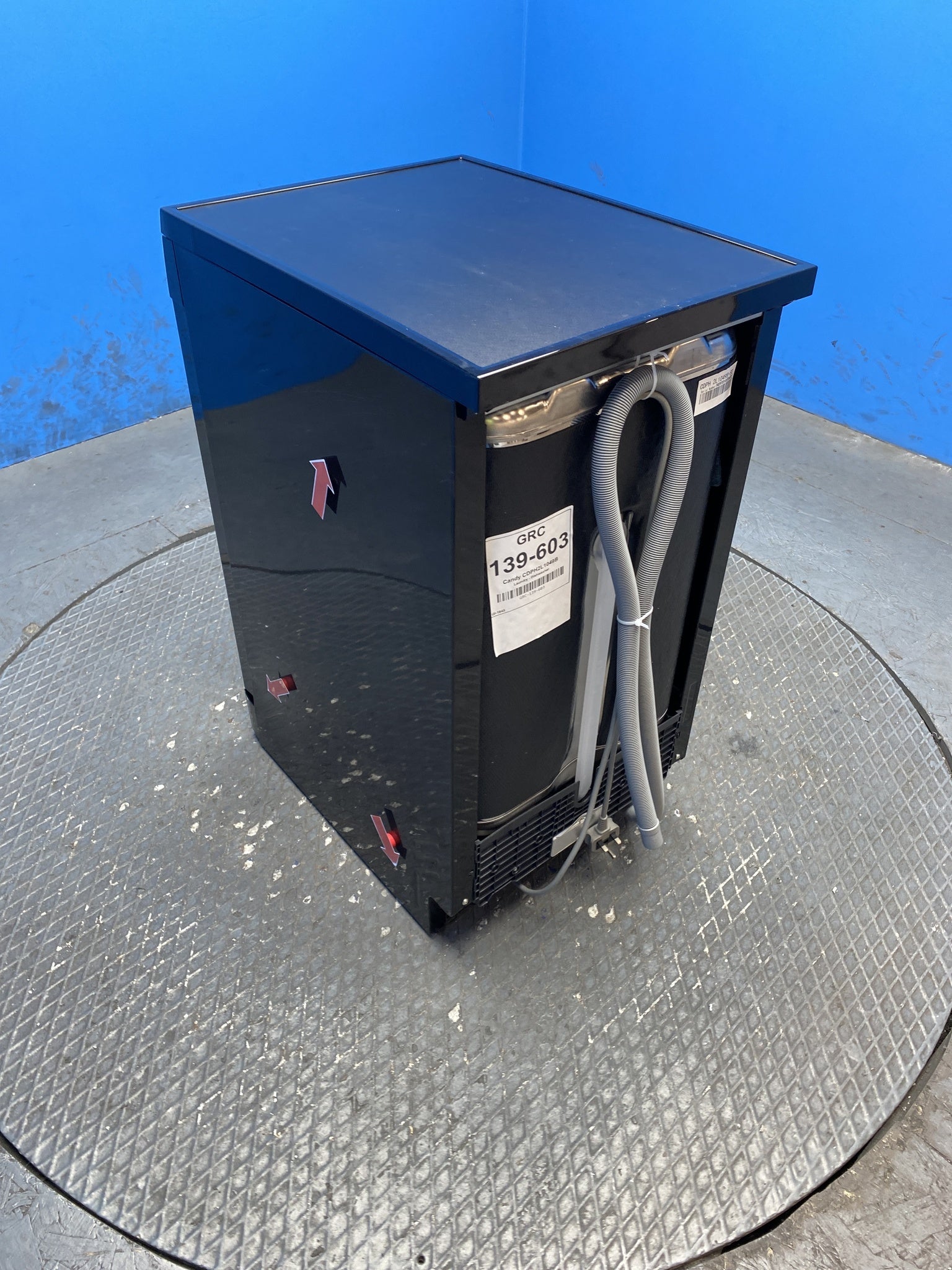 Candy CDPH2L1049B Slimline 10 Place Setting Dishwasher