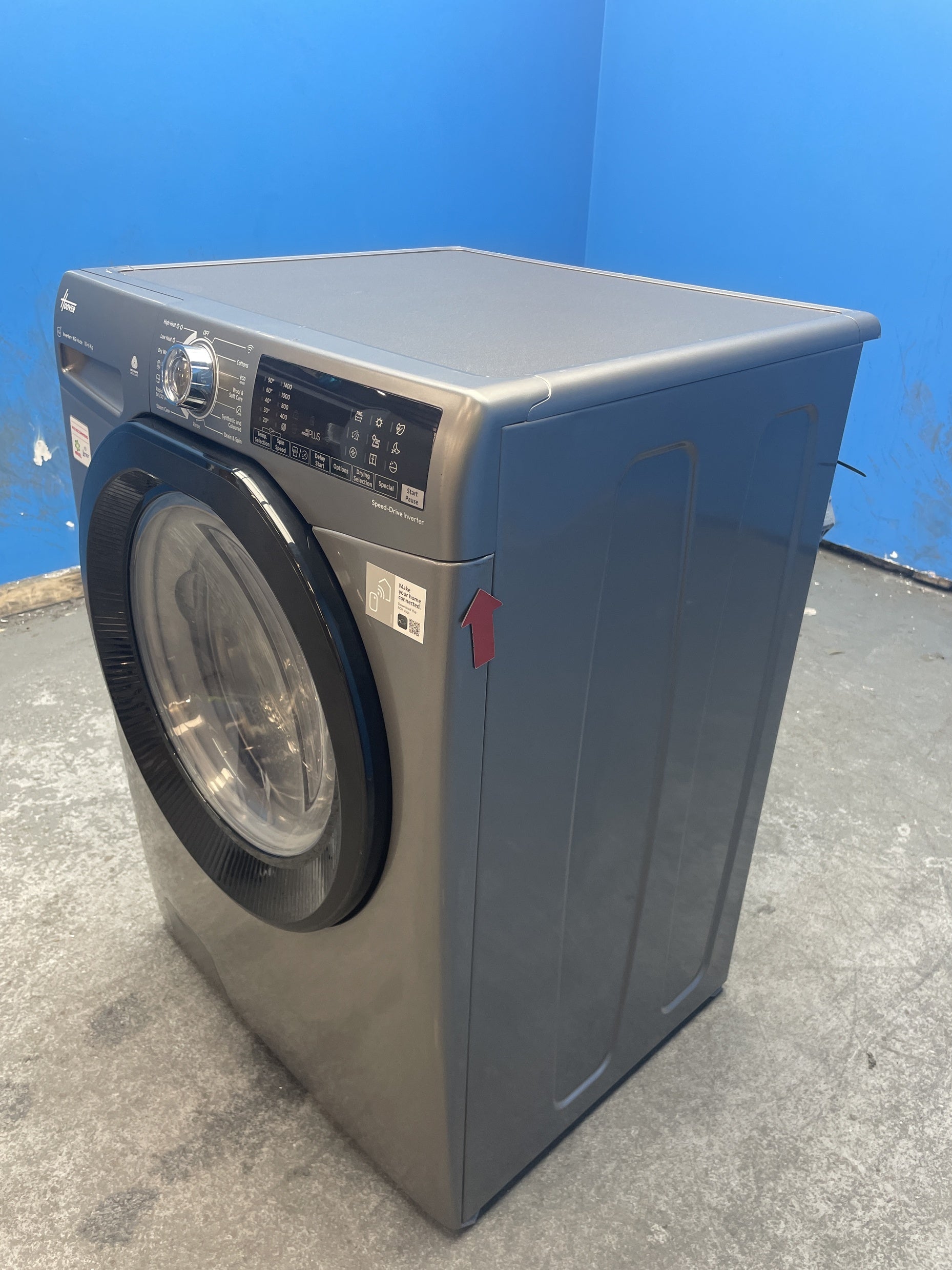 #GRC-159-311 - Hoover H3DPS41066TABR80 10kg / 6kg 1400 Spin Washer Dryer