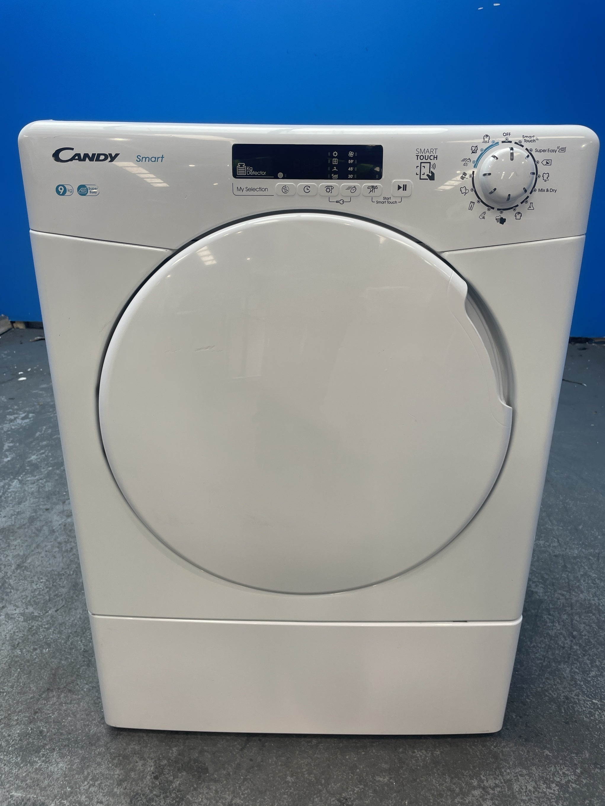 #GRC-159-166 - Candy CSE V9DF-80 9kg Vented Smart Tumble Dryer