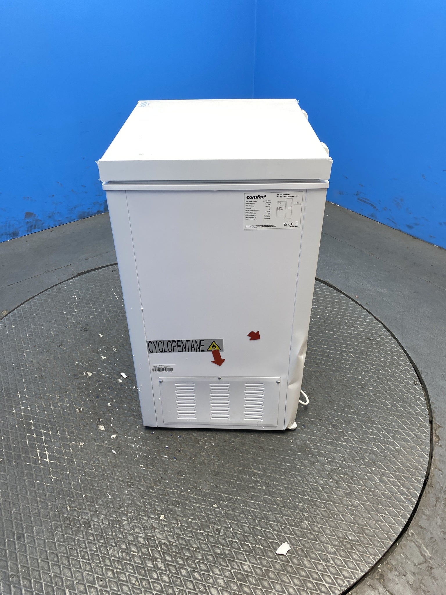COMFEE' RCC100WH2(E) 99L Freestanding Chest Freezer