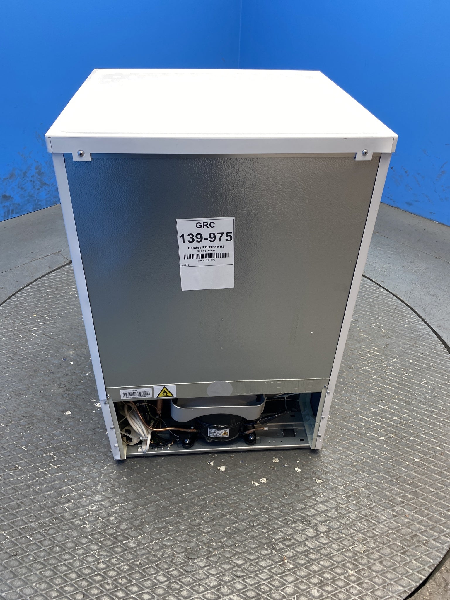 COMFEE' RCD133WH2(E) 131L Under-Counter Larder Fridge