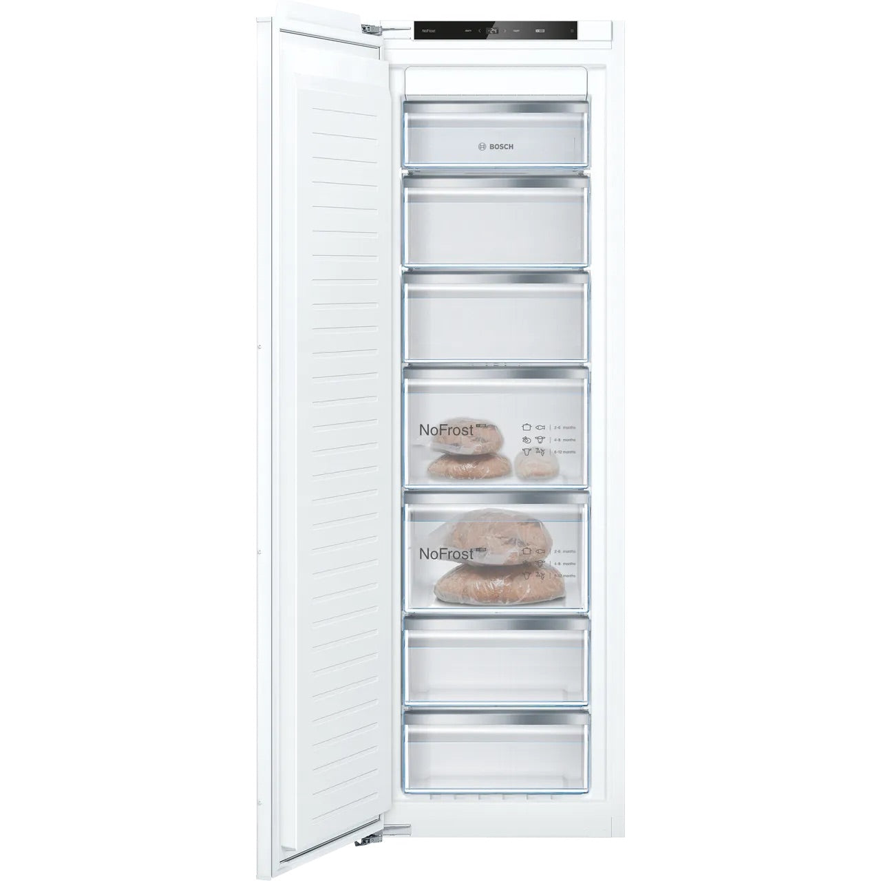 GIN81VEE0G Serie 4 Built Frost Free Upright Freezer