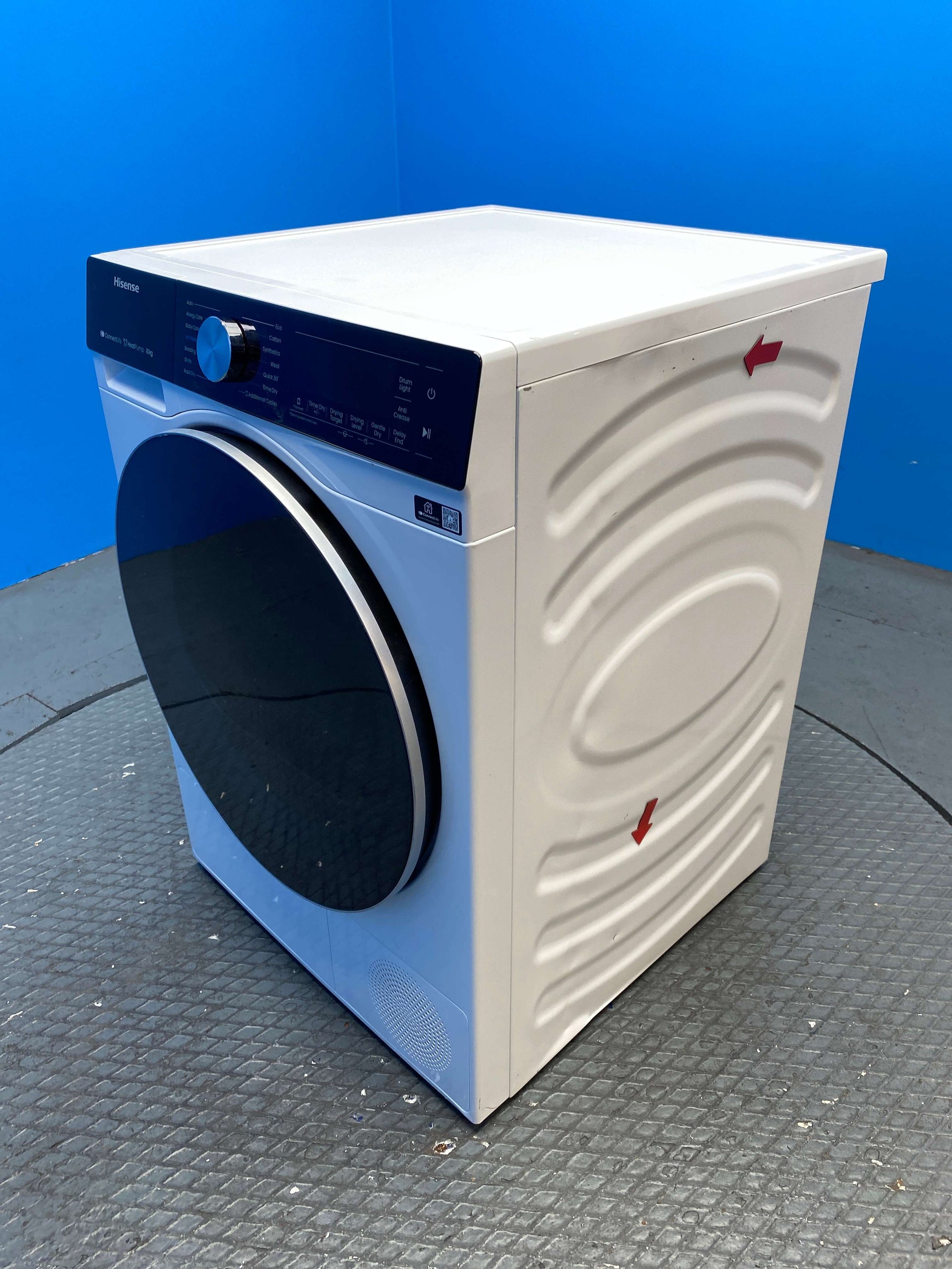 Hisense DH5S102BW 10kg Heat Pump Tumble Dryer