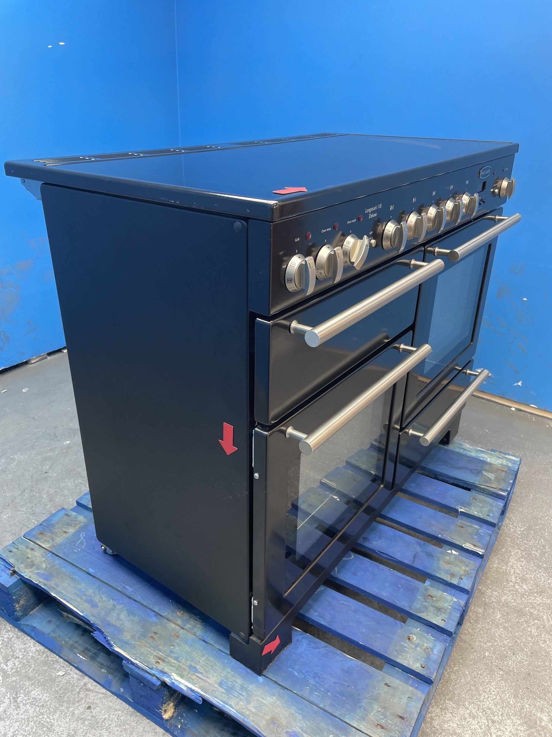 #GRC-159-110 - Rangemaster Longstock Deluxe LSDLO110EIPGBL/NI1 110cm Induction Range Cooker