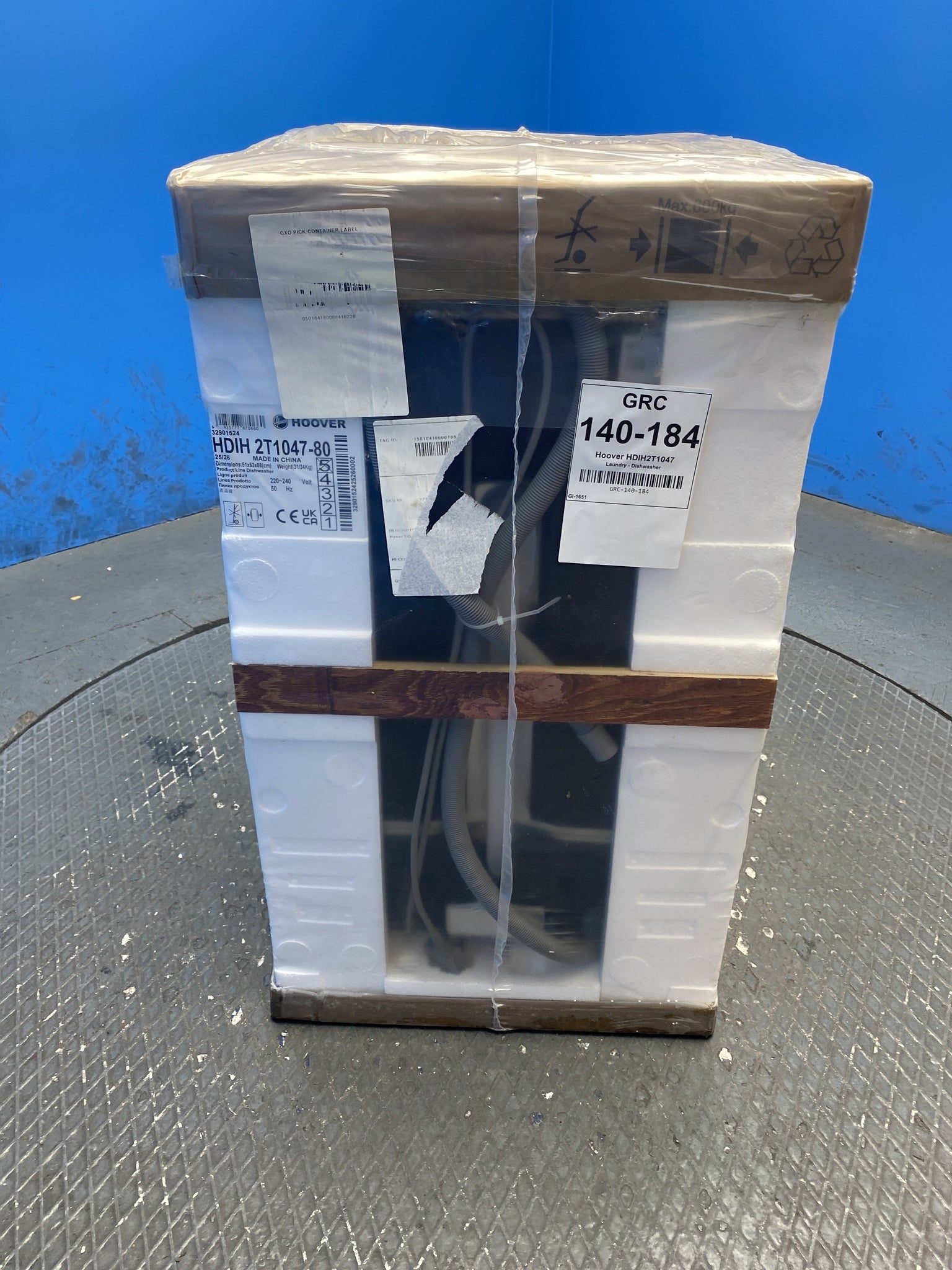 Hoover HDIH2T1047 Integrated Slimline 10 Place Setting Dishwasher