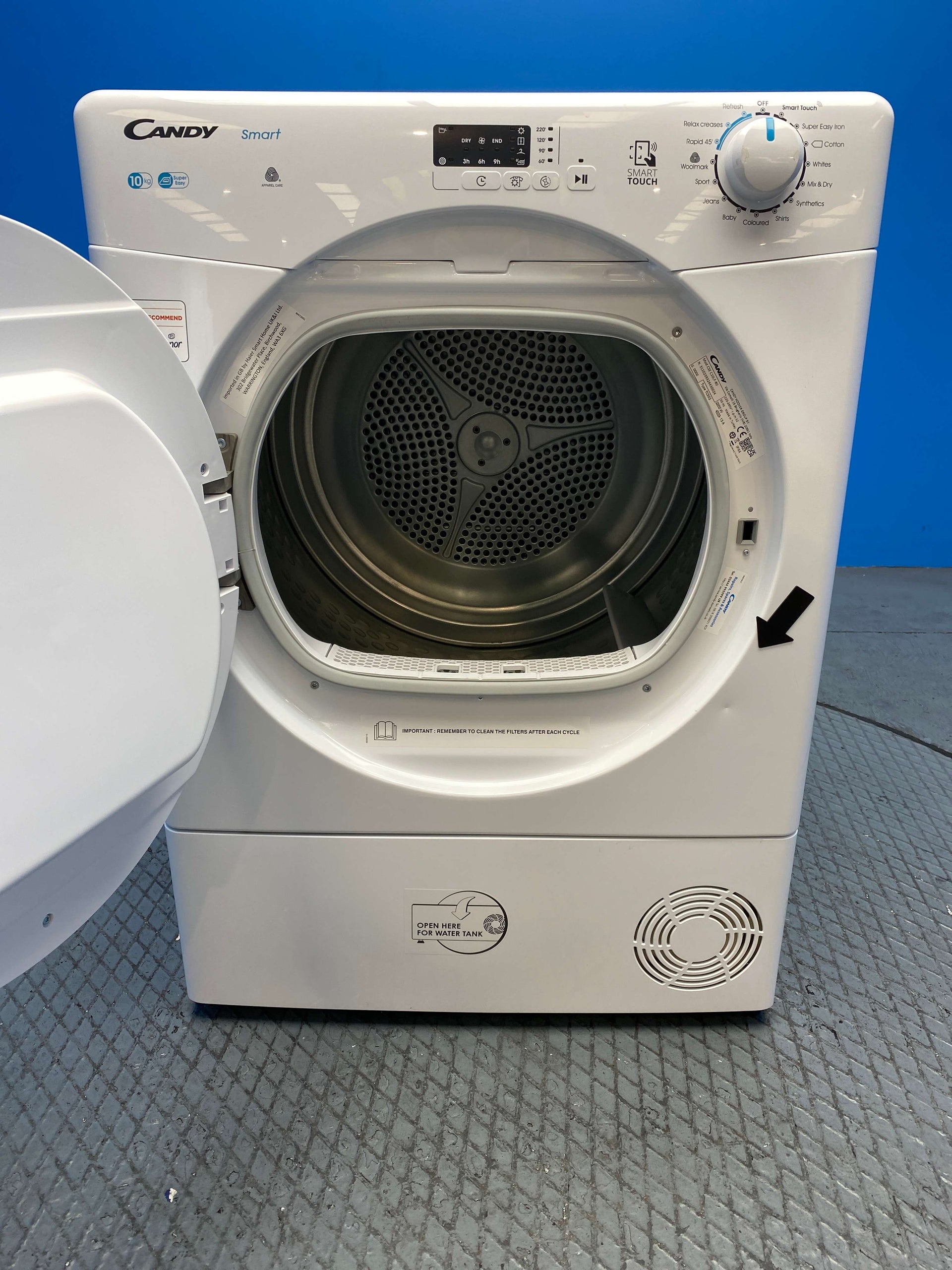 Candy CSEC10LF 10kg Condenser Tumble Dryer