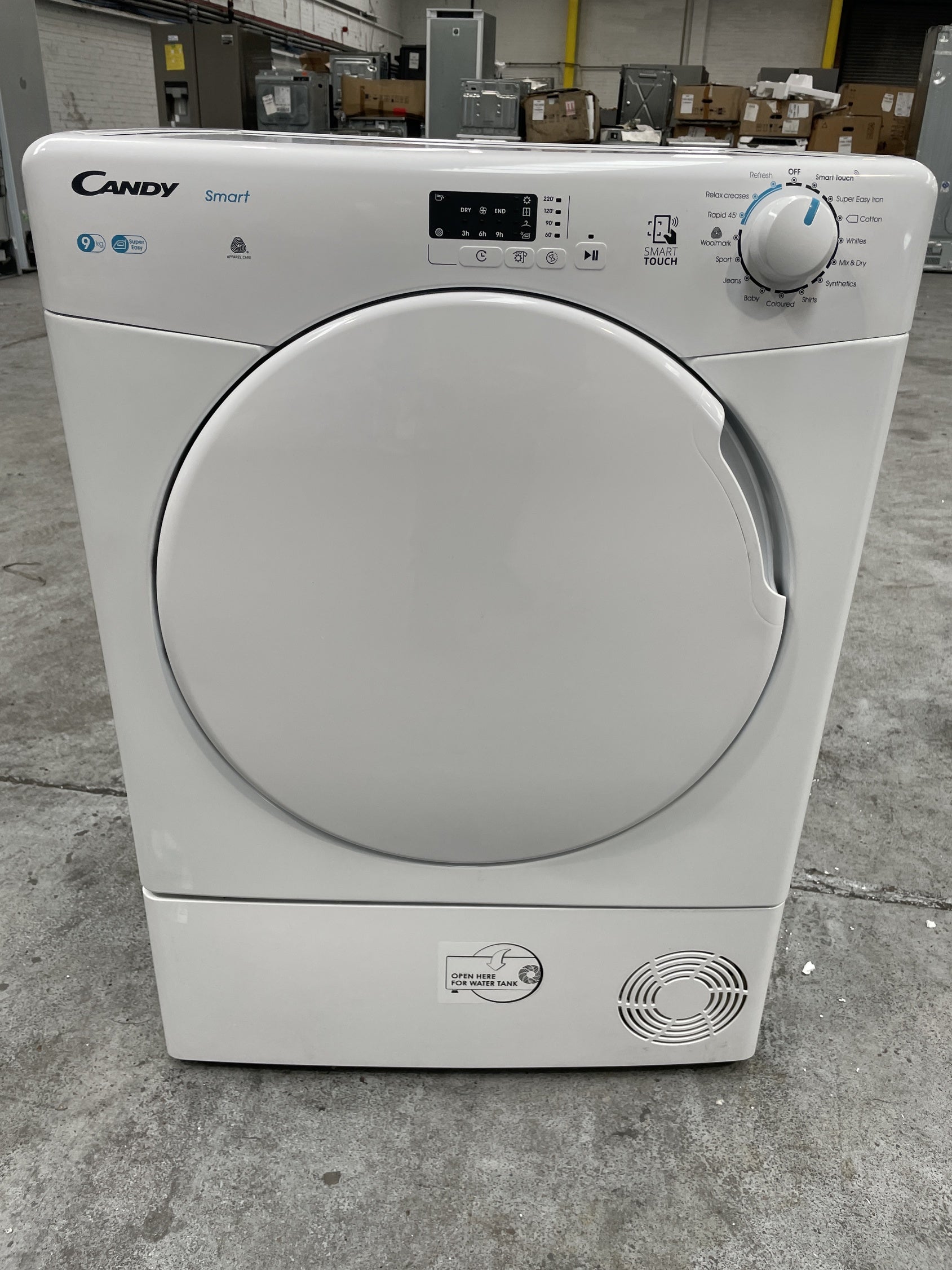 #GRC-157-940 - Candy CSEC9LF-80 9kg Vented Tumble Dryer