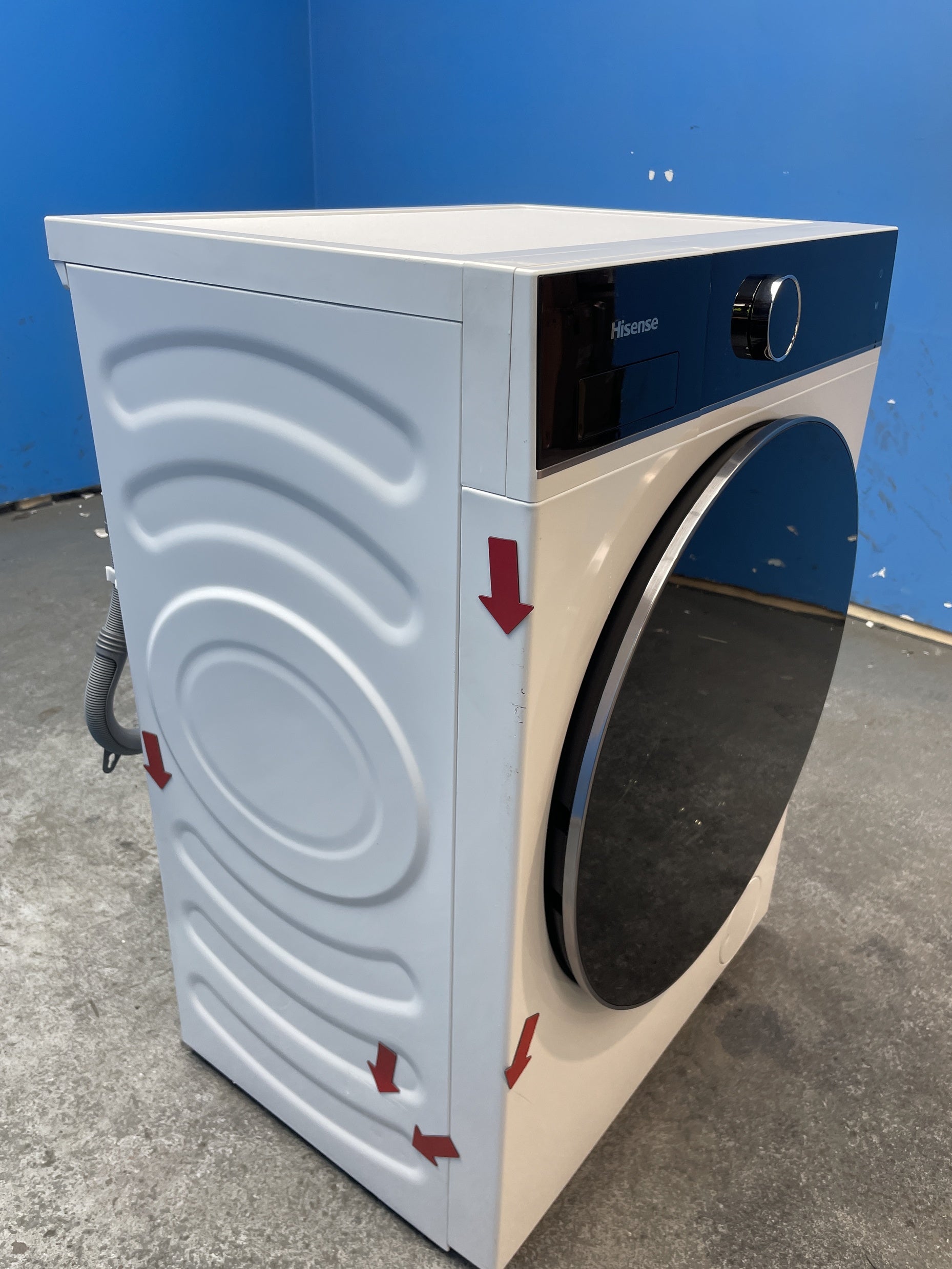 #GRC-158-052 - Hisense WF5I9043BWFS 9kg 140rpm KitchenFit Washing Machine
