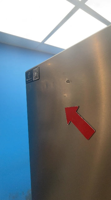 #GRC-163-586 - Hisense American Style Fridge Freezer – 609L, Stainless Steel, Total No Frost
