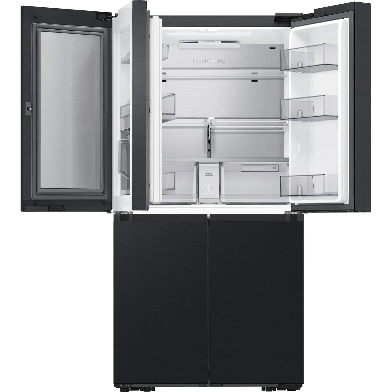 Samsung Series 9 Bespoke AI RF65DG960EB1 SpaceMax French Door Refrigerator – Renew 2 U
