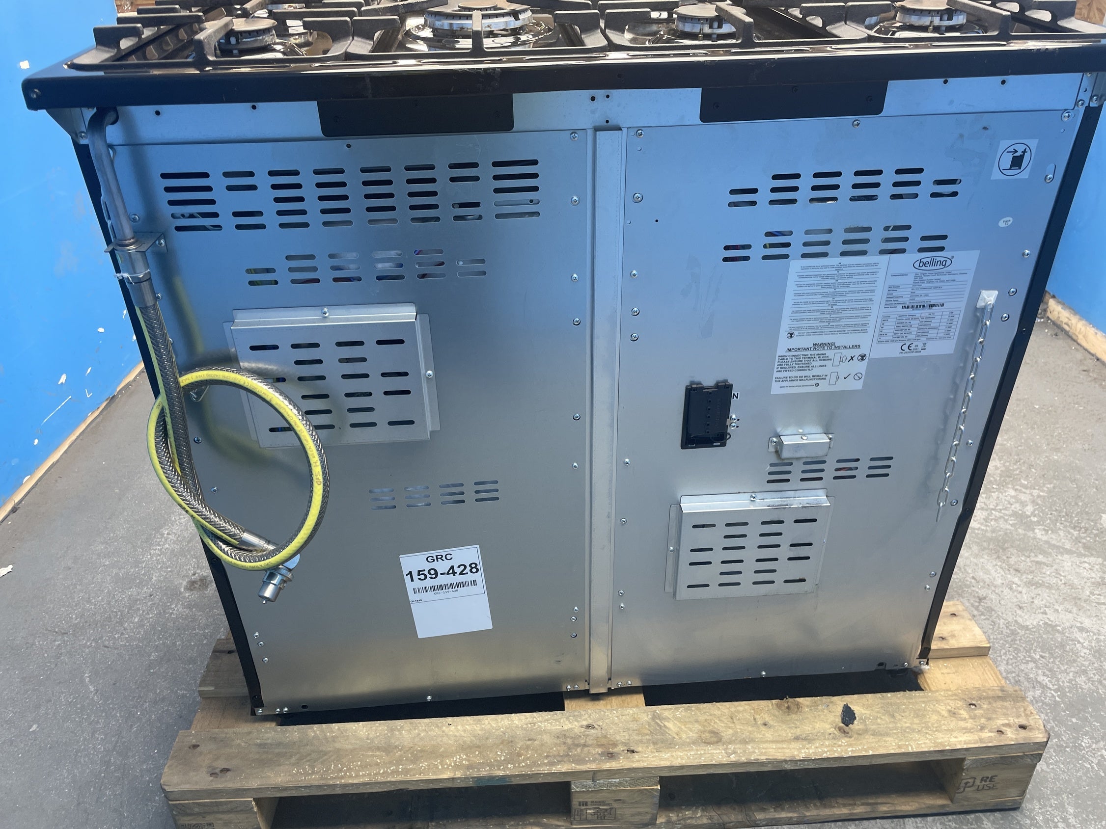#GRC-159-428 - Belling Farmhouse 100cm Dual Fuel Range Cooker