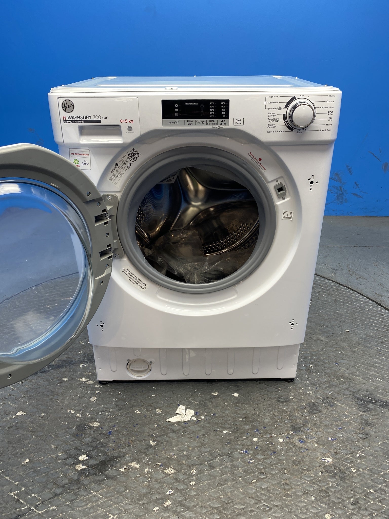 Hoover HBD 485D2E Integrated 8kg/5kg 1400rpm Washer Dryer