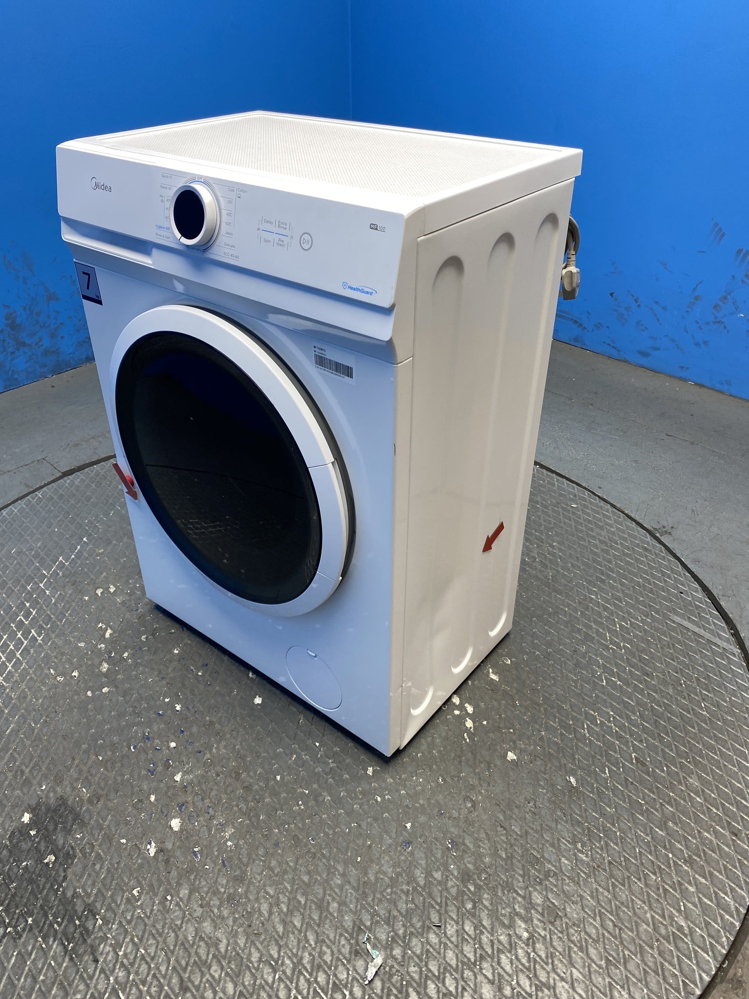 Midea MF100W70 7kg 1200 Spin Washing Machine