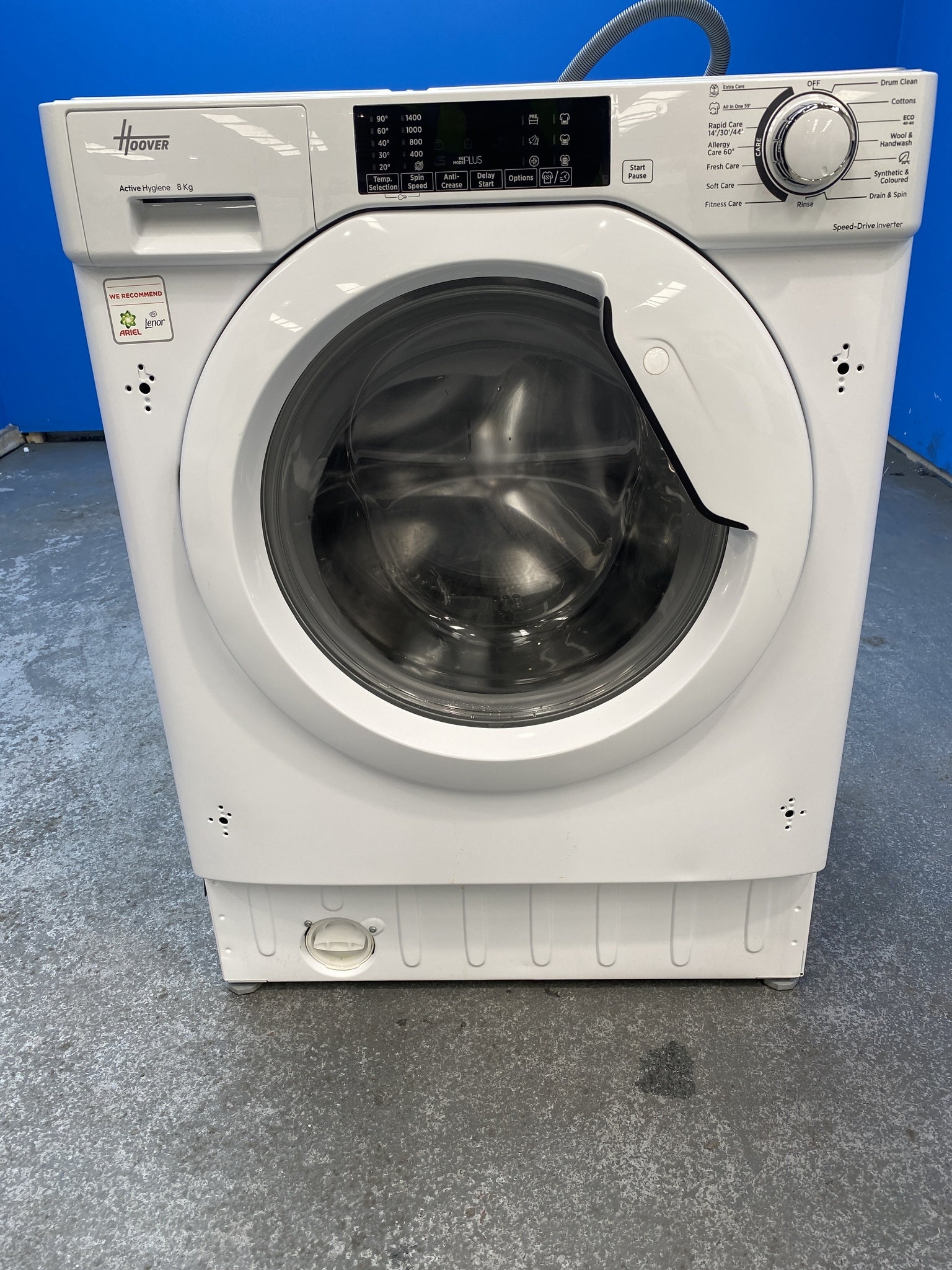 #GRC-157-020 - Hoover HBW 48TAMEJ-80 8kg 1400rpm Integrated Washing Machine