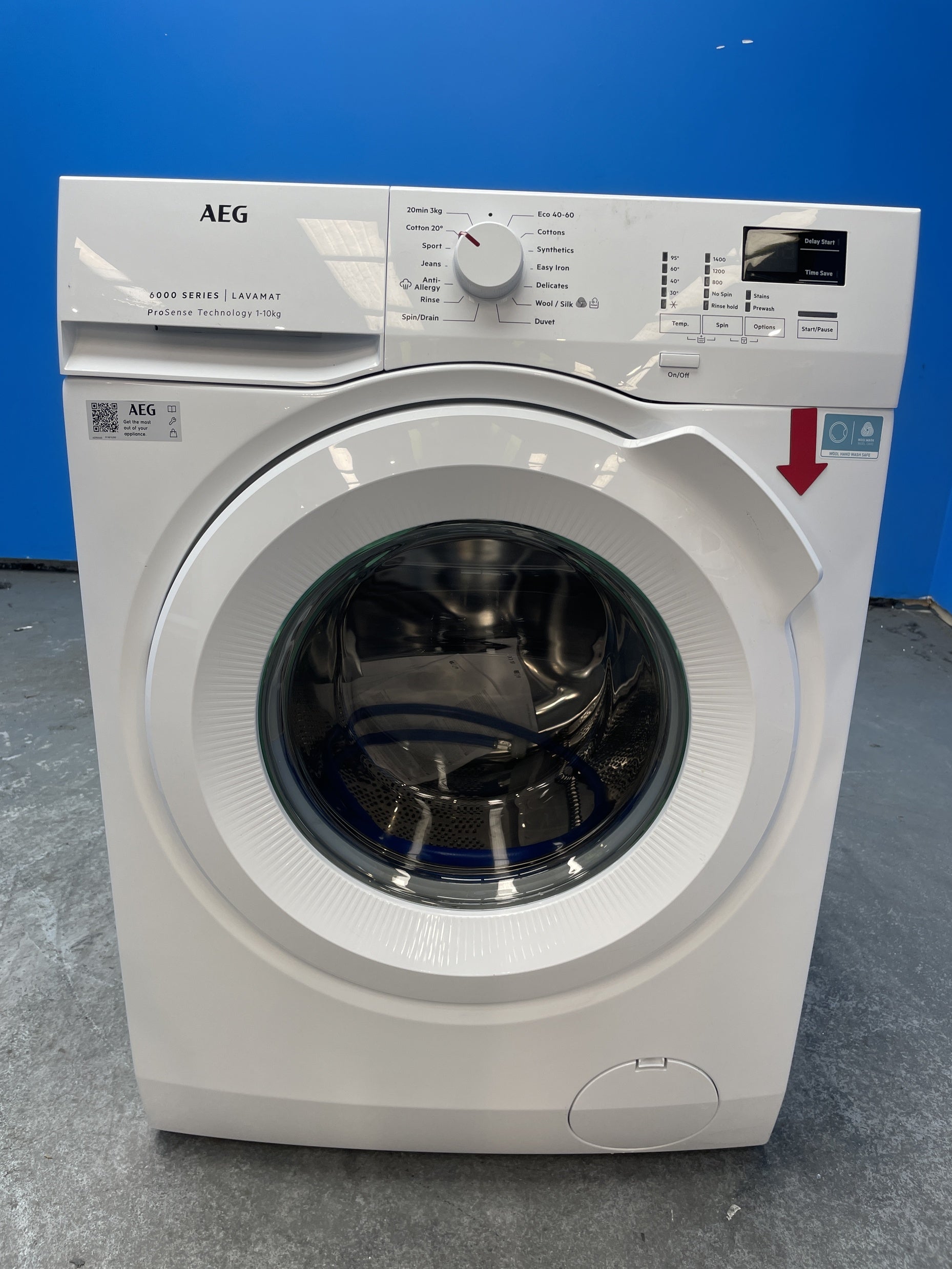 #GRC-158-272 - AEG 6000 ProSense L6FBK141B 10kg Washing Machine