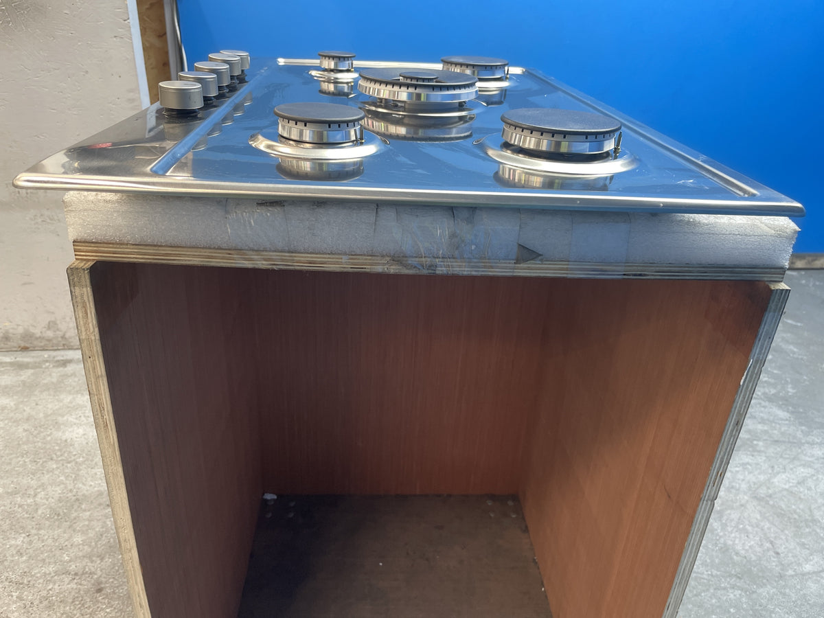 #GRC-162-666 - Hoover HGH75WC3X 75cm Built-in Gas Hob with 5 Burners