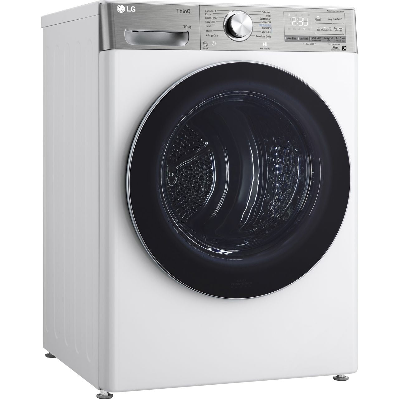 LG Dual Dry FDV1110W 10kg Heat Pump Tumble Dryer – Renew 2 U