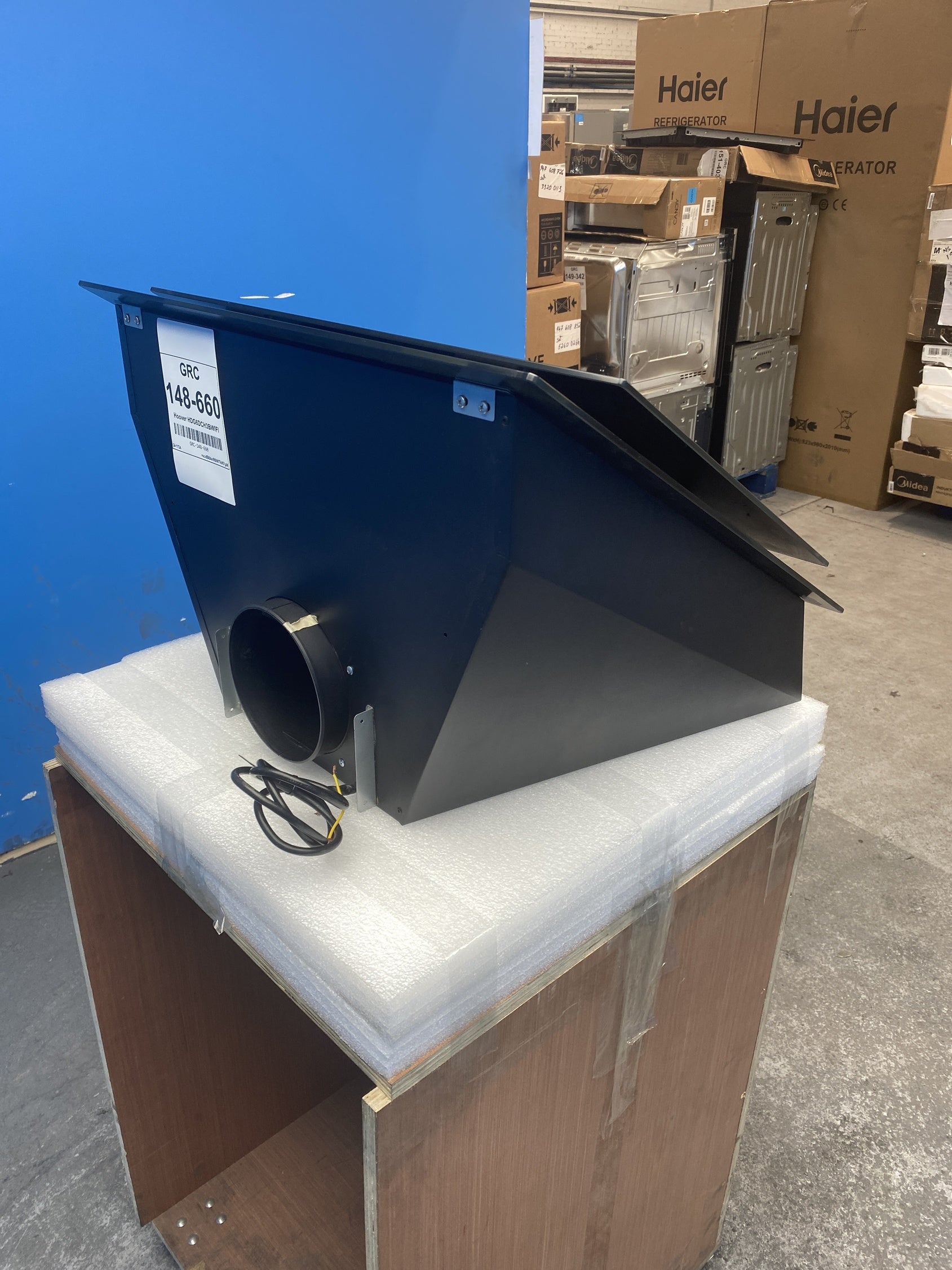 #GRC-148-660 - Hoover HDG6DCH3BWIFI 60cm Smart Canopy Hood