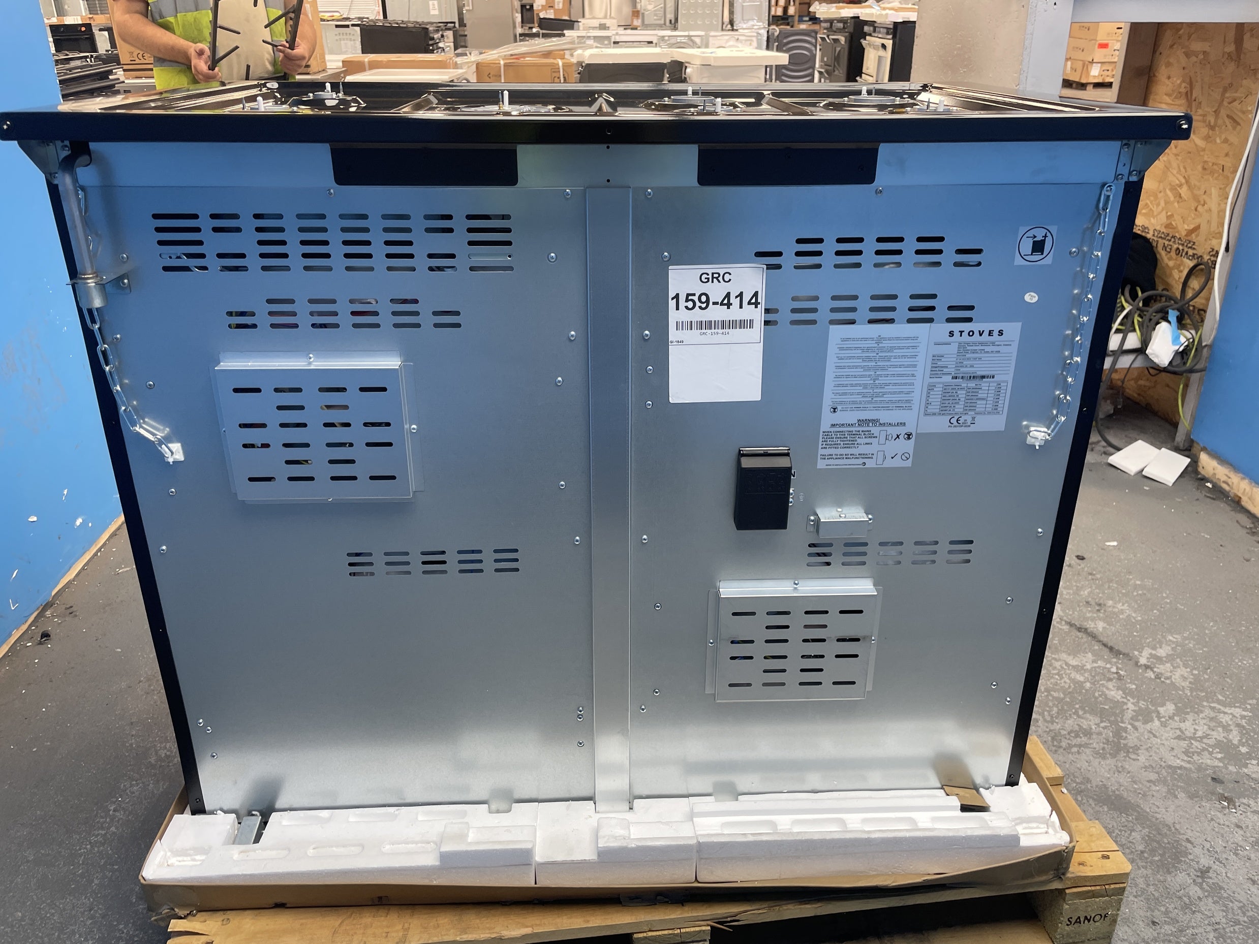 #GRC-159-414 - Stoves Richmond Deluxe 110DF Dual Fuel Range Cooker
