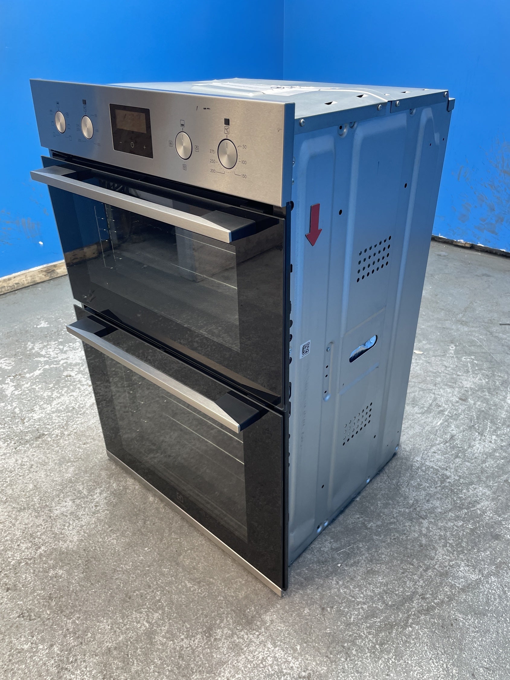 #GRC-155-944 - Electrolux KDFGE40TX Built-in Ultrafan Double Electric Oven