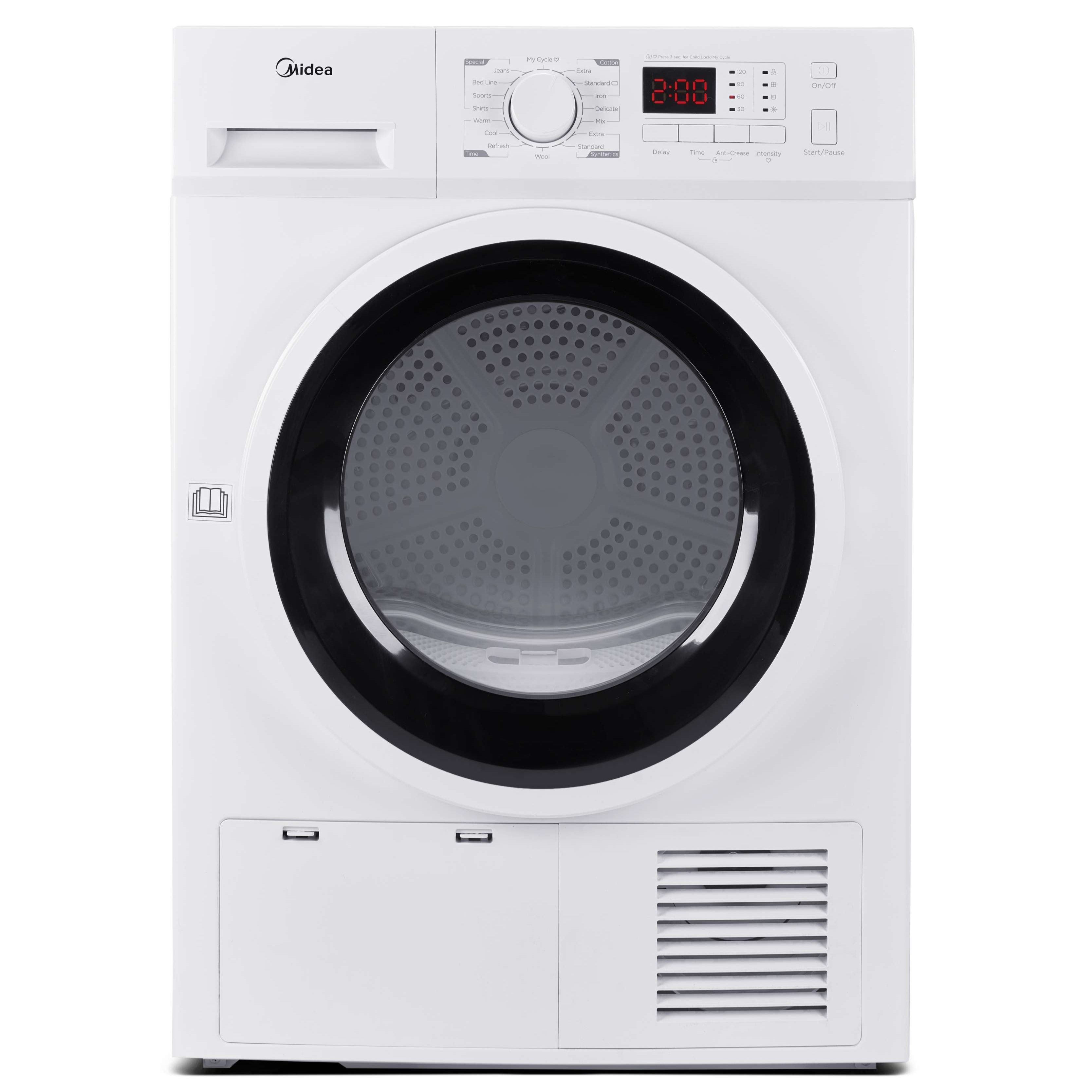 Midea MDG09EH80 8kg Heat Pump Tumble Dryer – Renew 2 U