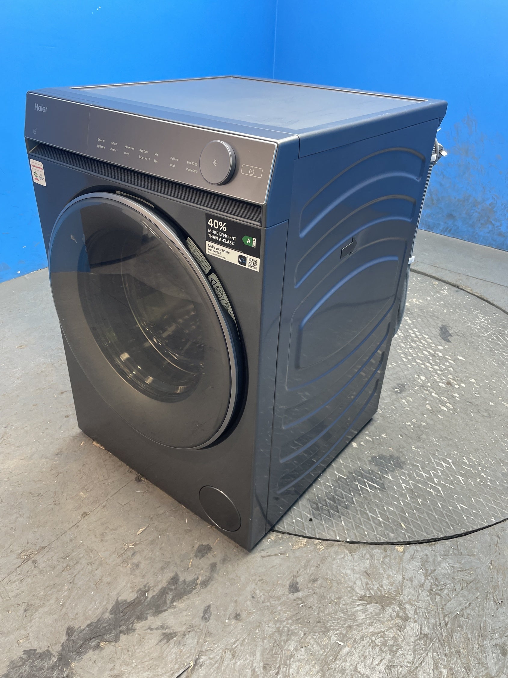 #GRC-154-856 - Haier HW120-B14367GU1 X Series 7 12kg 1400rpm Washing Machine