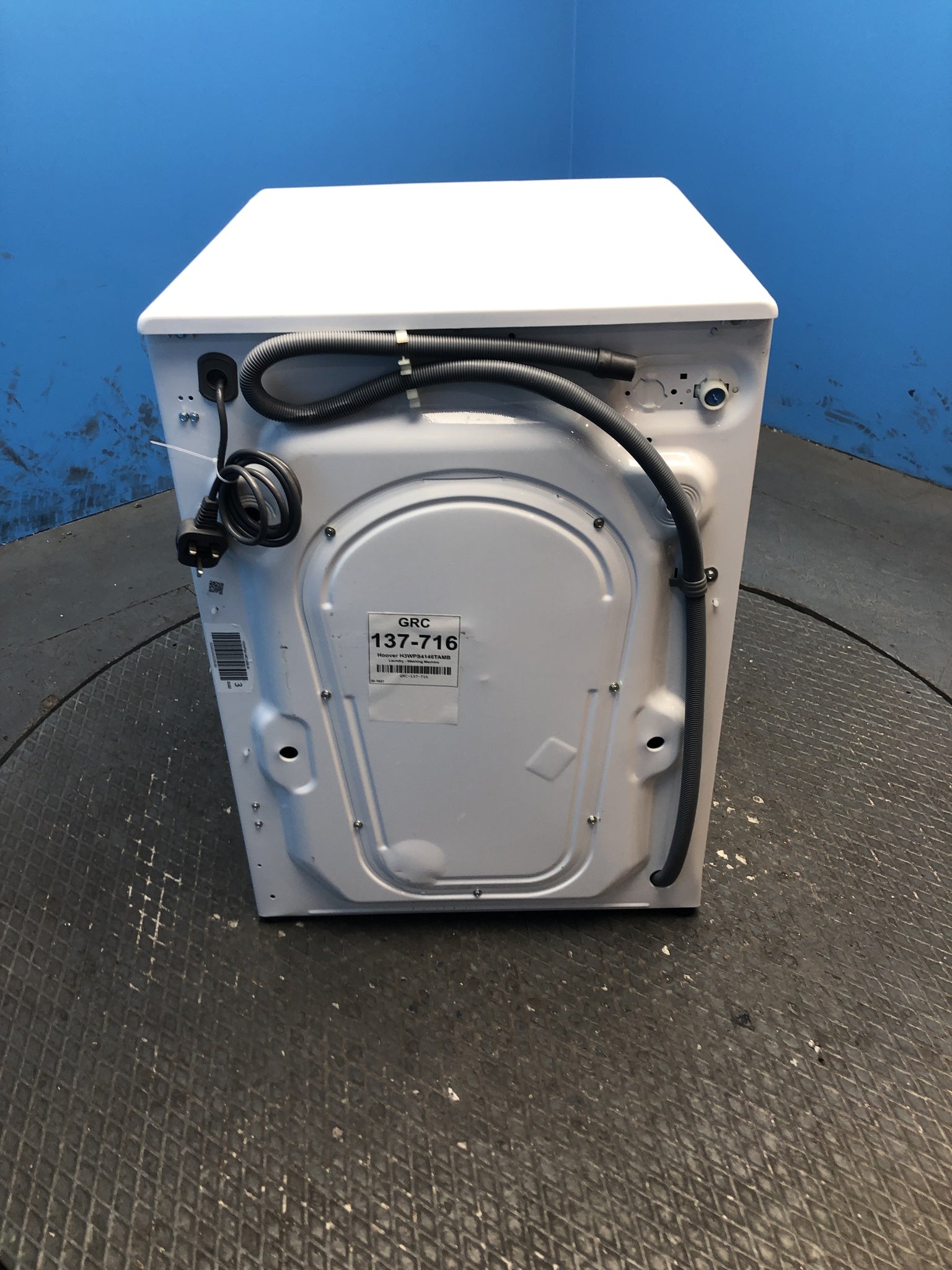 Hoover H3WPS4146TAMB80 14kg 1400 Spin Washing Machine