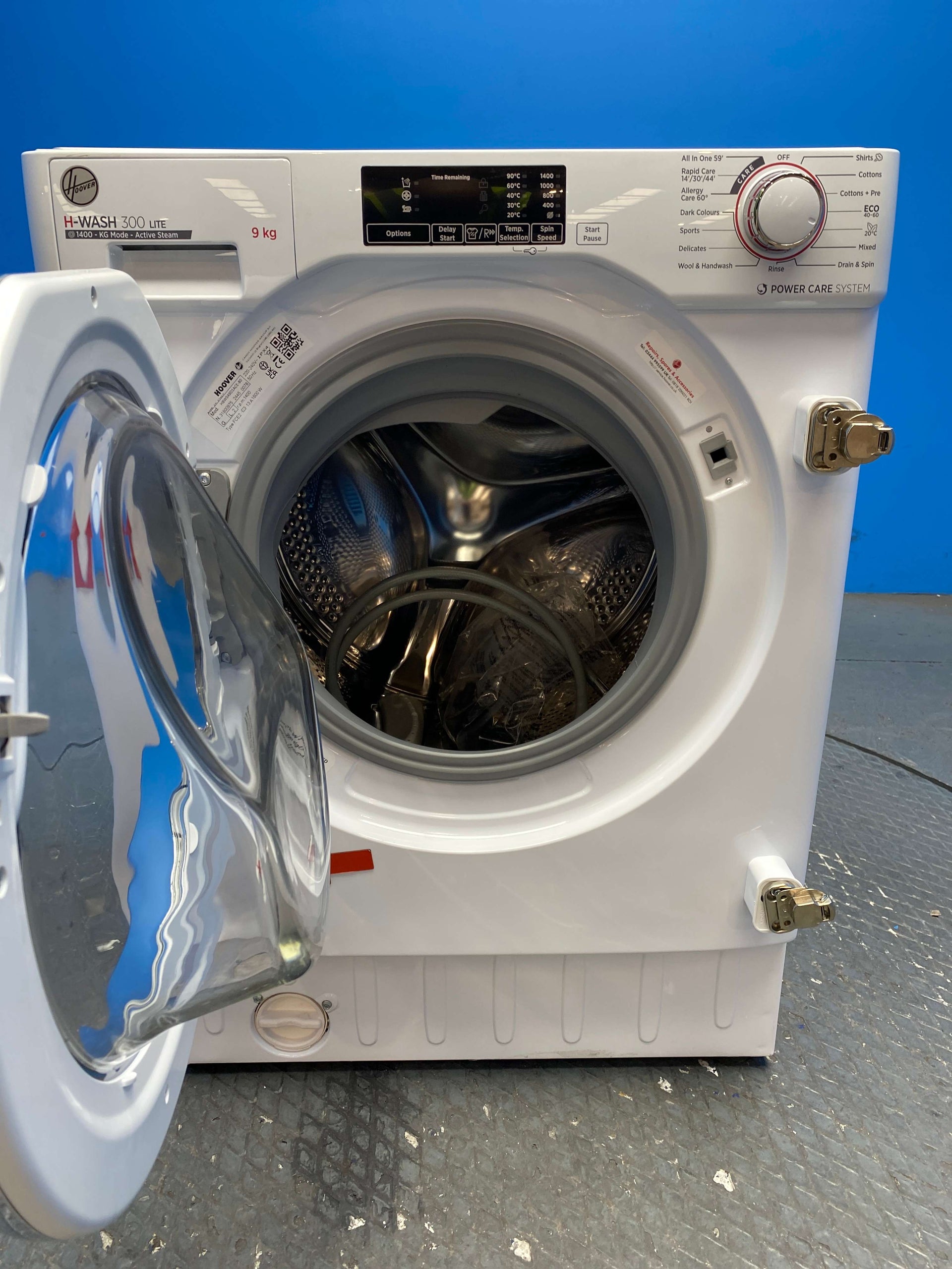 Hoover HBWS49D1ACE Integrated 9kg 1400 Spin Washing Machine